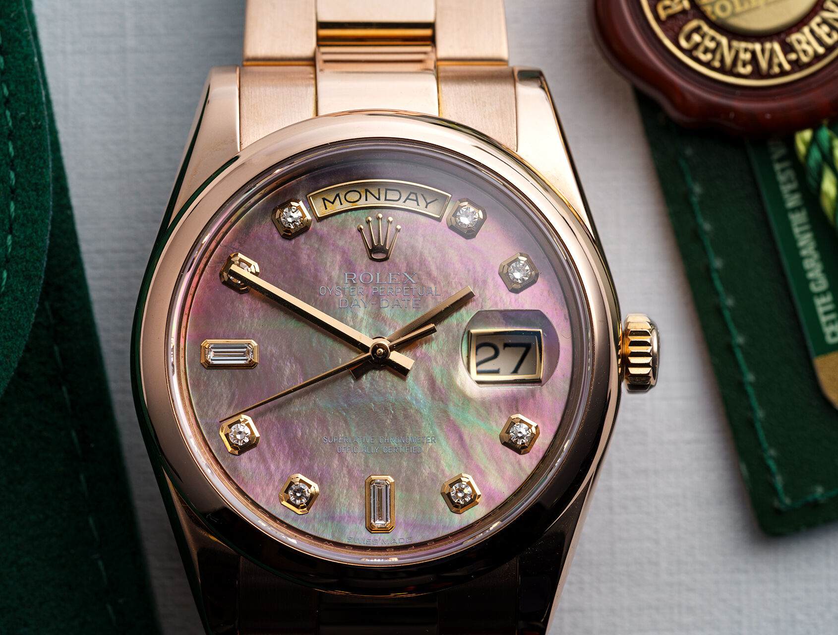 ref 118205 | 118205 - Box & Certificate | Rolex Day-Date