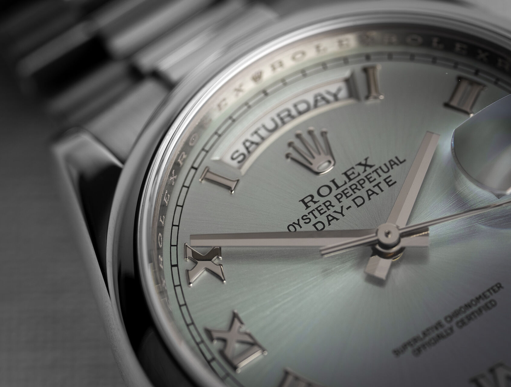 ref 118206 | 118206 - Ice Blue | Rolex Day-Date