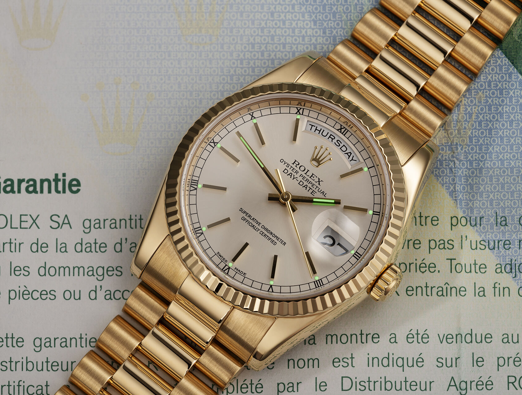 ref 118238 | 118238 - Box & Papers | Rolex Day-Date