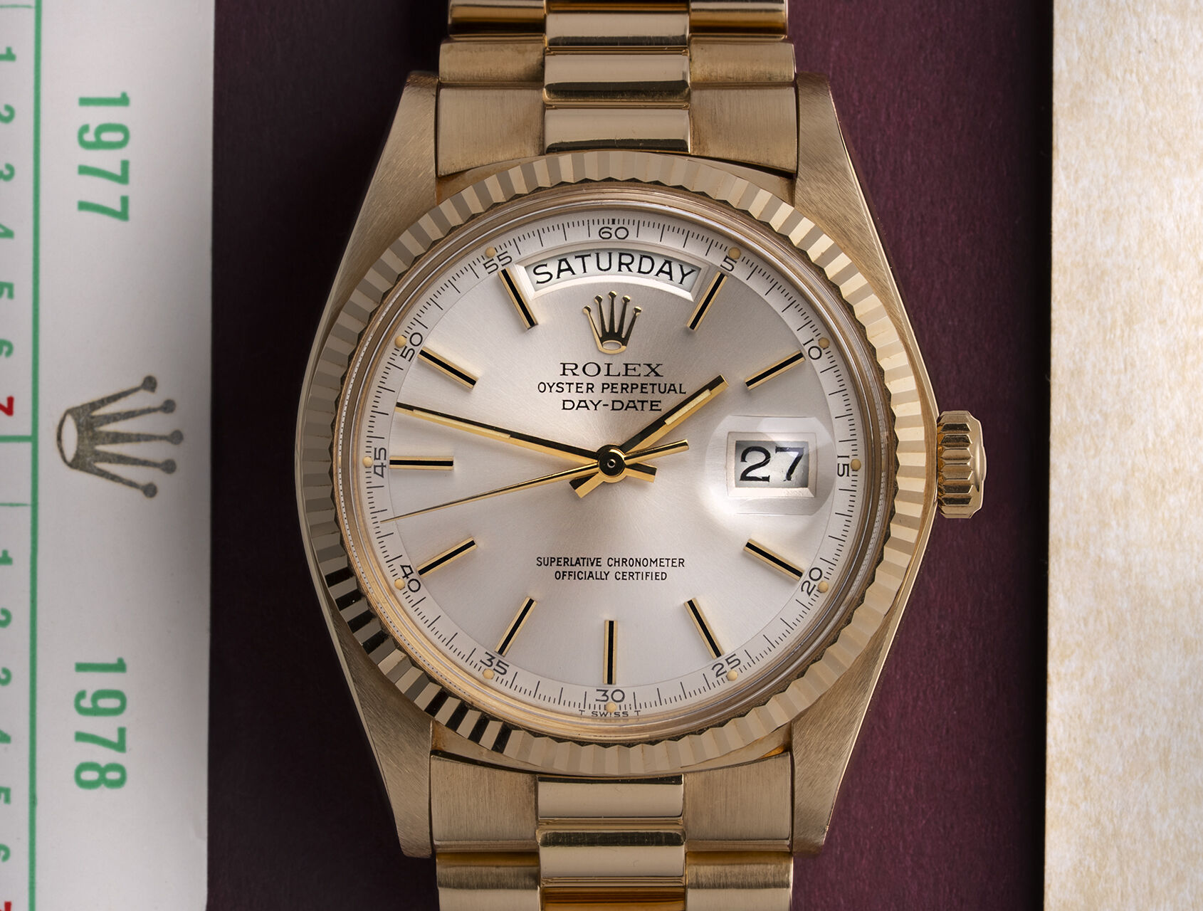 ref 1803 | 1803 - New Old Stock | Rolex Day-Date