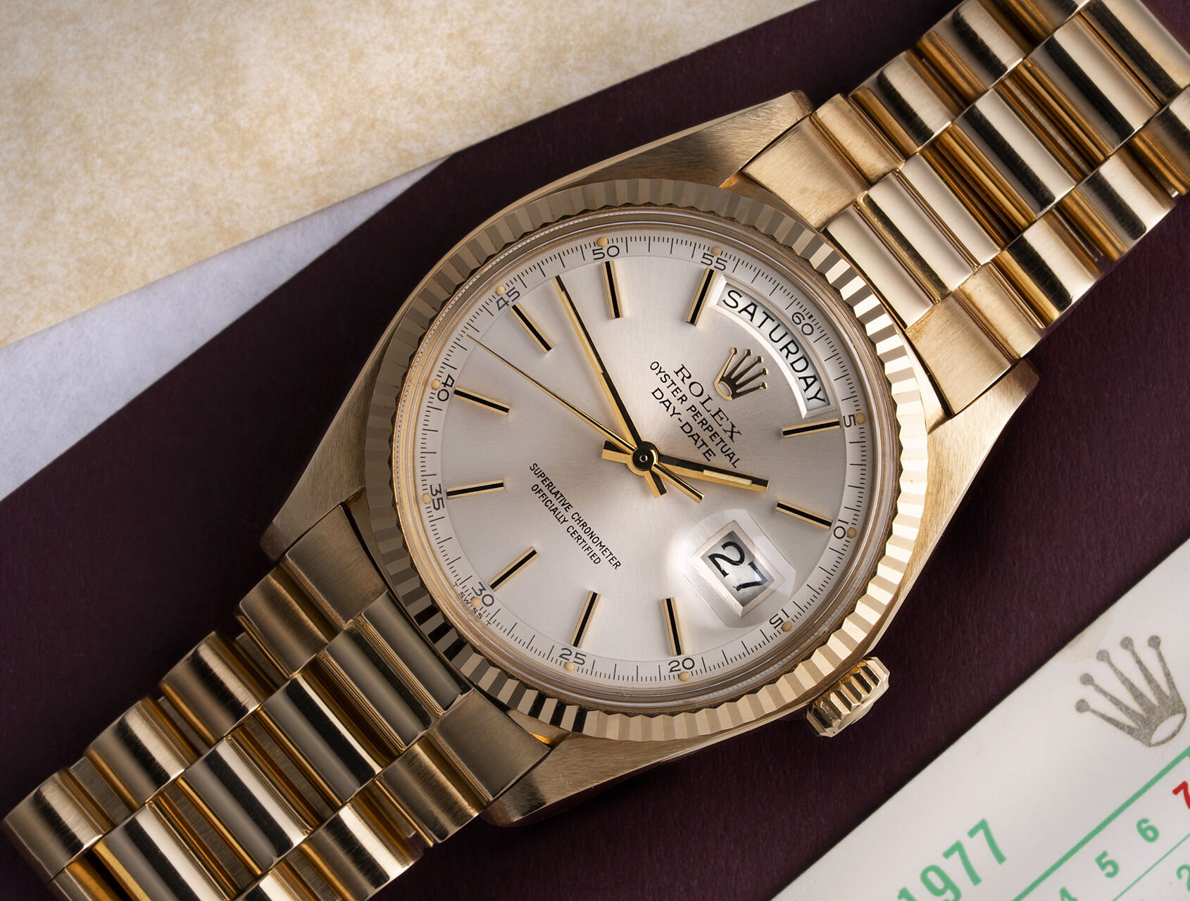 ref 1803 | 1803 - New Old Stock | Rolex Day-Date