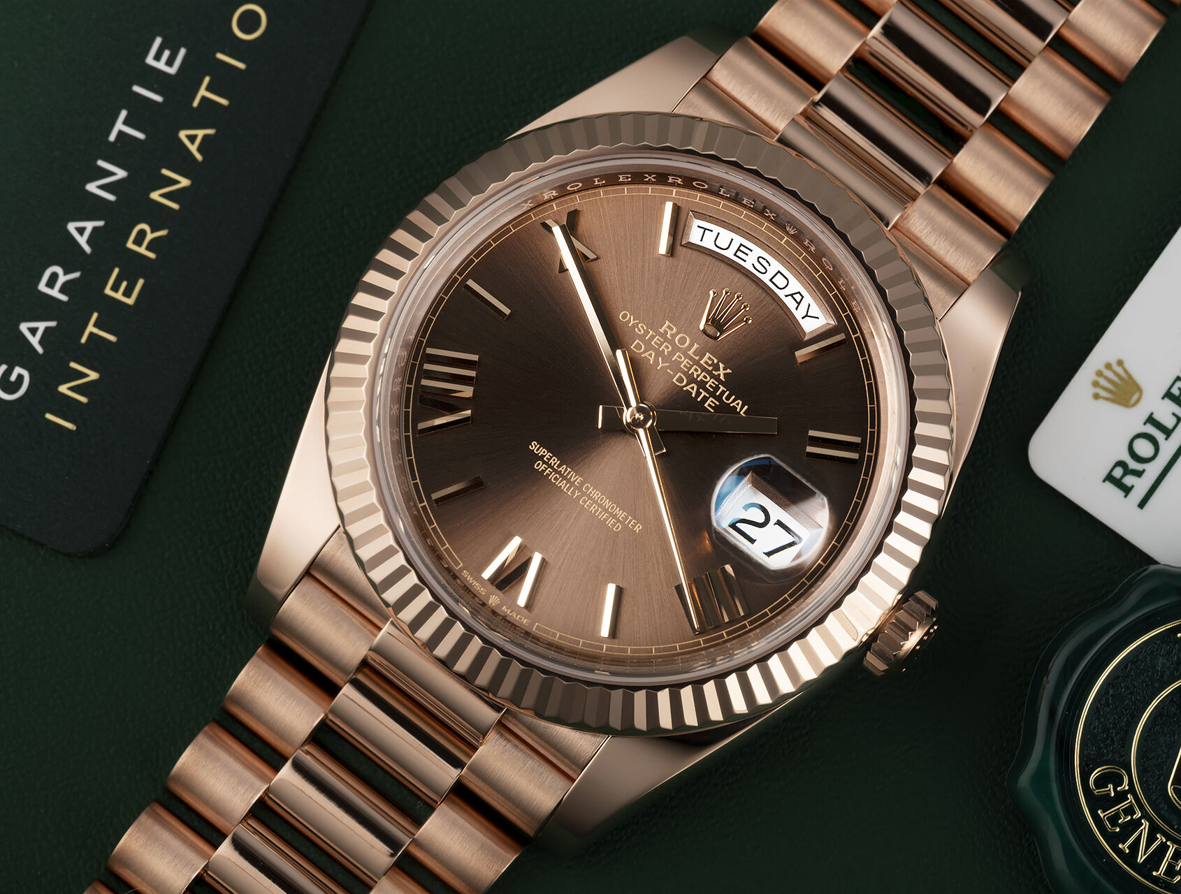 ref 228235 | 228235 - Chocolate Dial | Rolex Day-Date