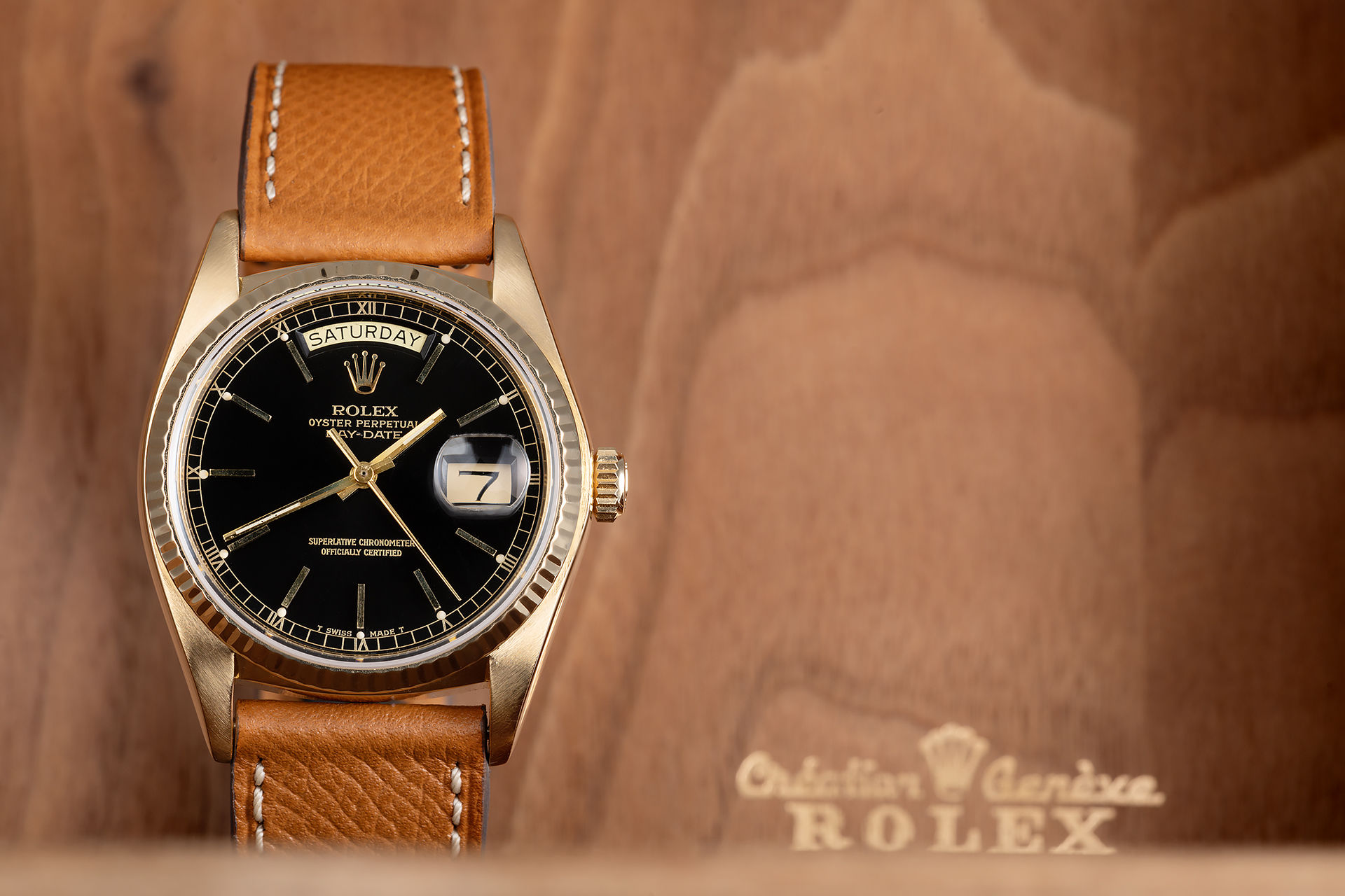 ref 18038 | 36mm Yellow Gold  | Rolex Day-Date