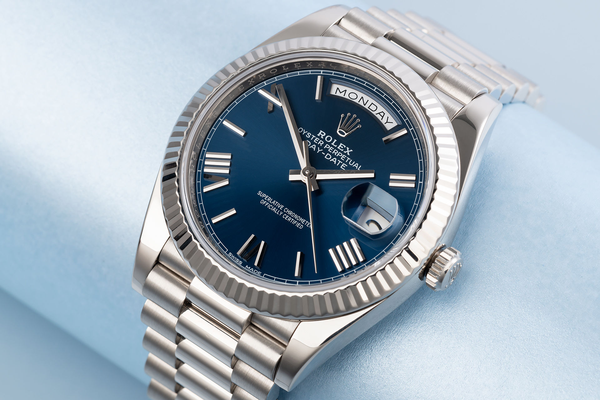 ref 228239 | 5 Year Warranty 'Blue Dial' | Rolex Day-Date