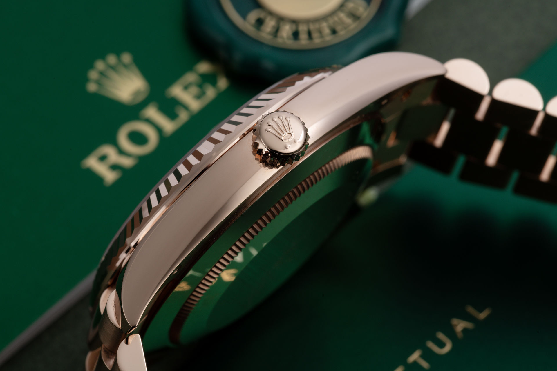 ref 228235 | Everose Gold 'Rolex Warranty' | Rolex Day-Date