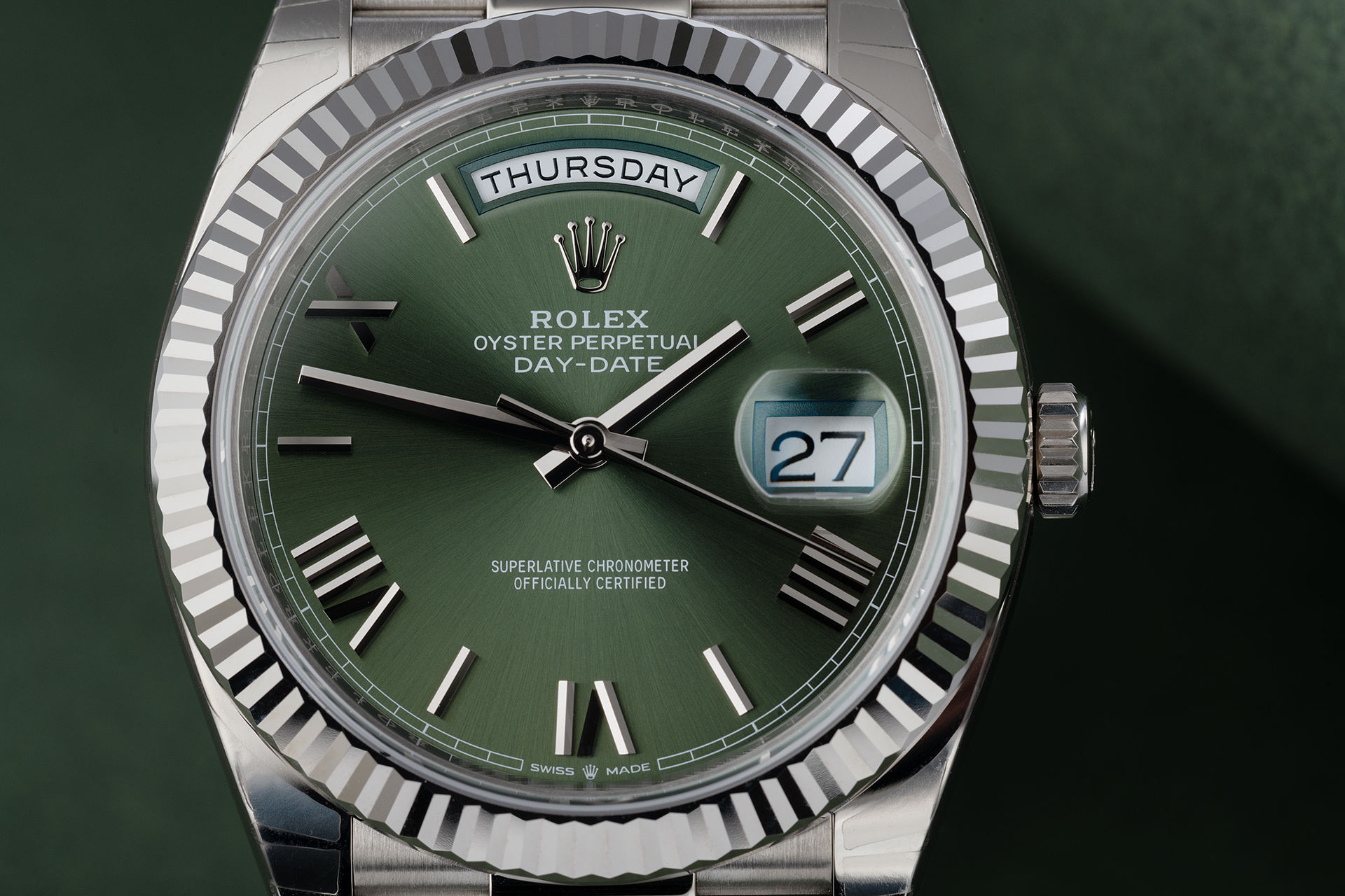 ref 228239 | 'Brand New' 18ct White Gold  | Rolex Day-Date