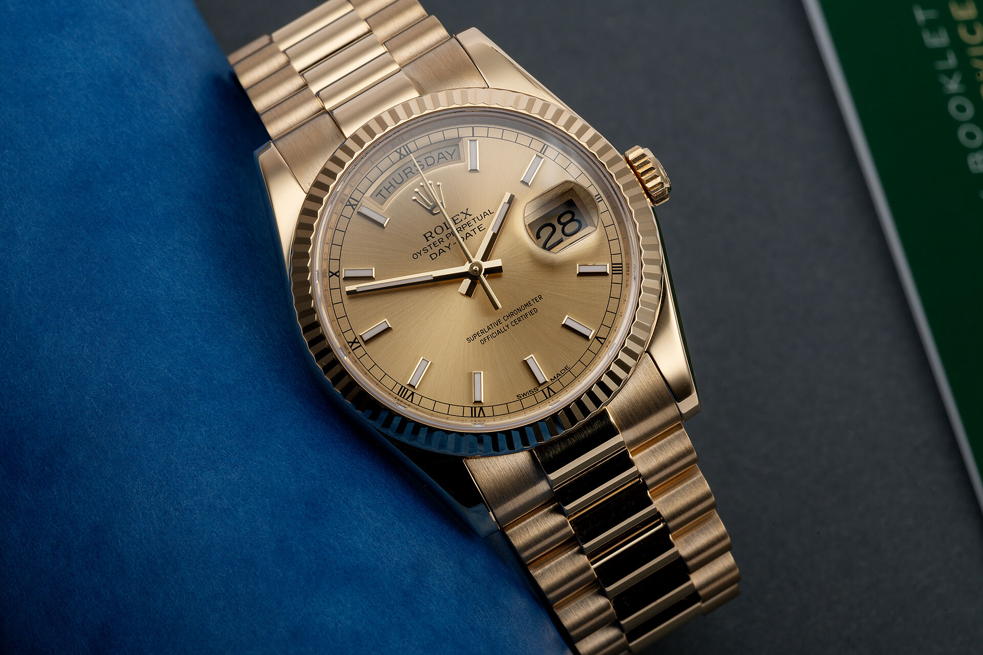 ref 118238 | Box & Certificate | Rolex Day-Date