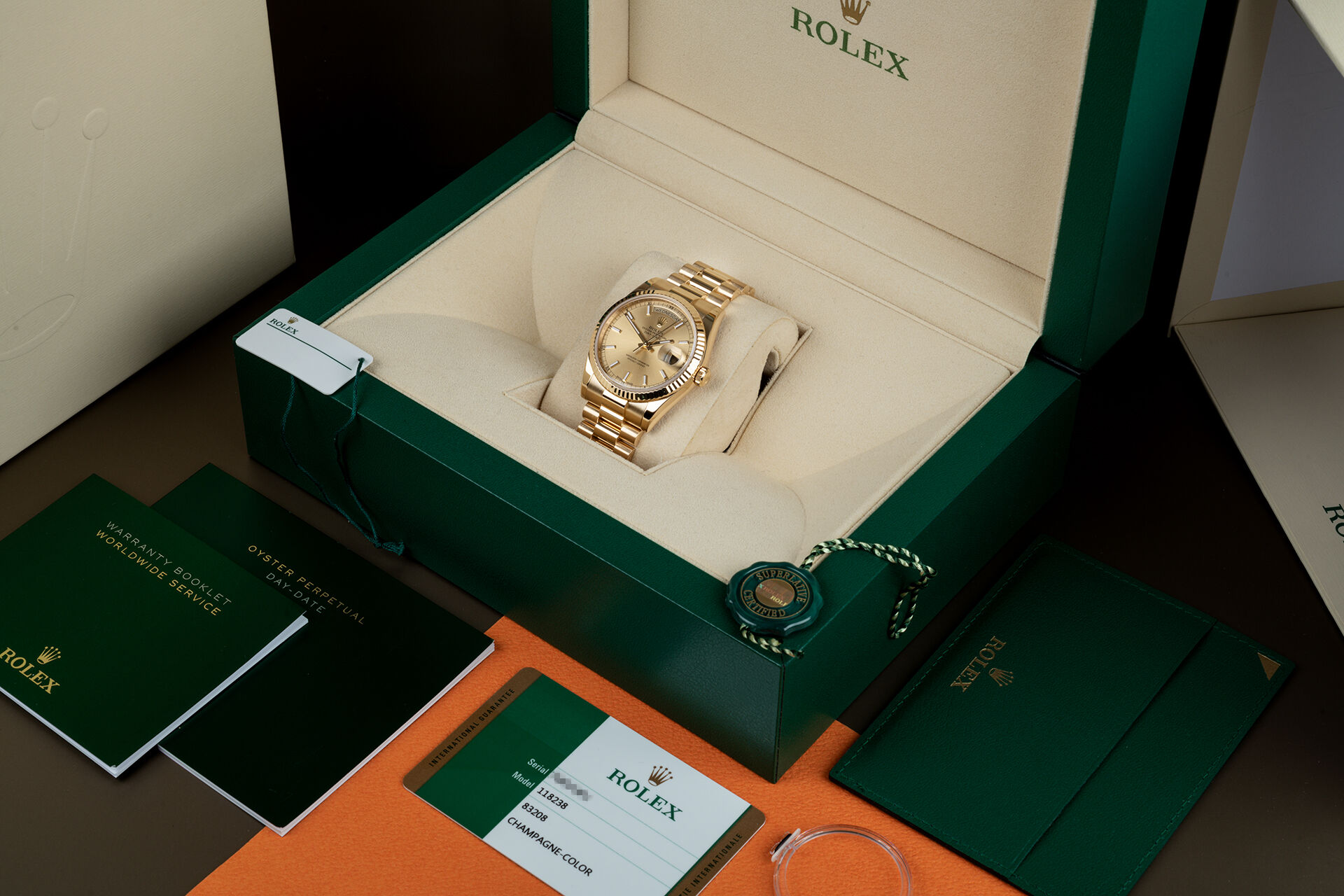 ref 118238 | Box & Certificate | Rolex Day-Date