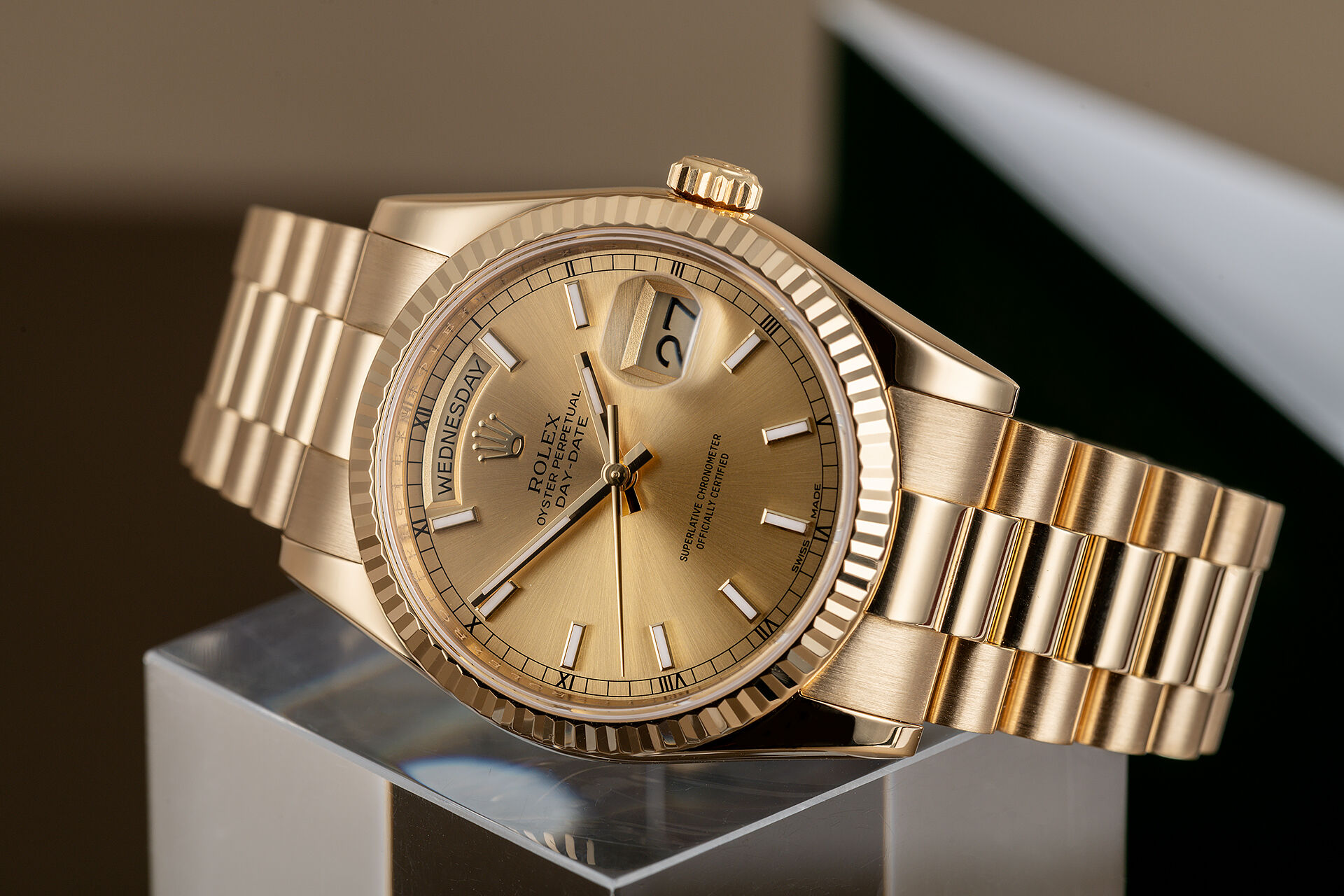 ref 118238 | Box & Certificate | Rolex Day-Date