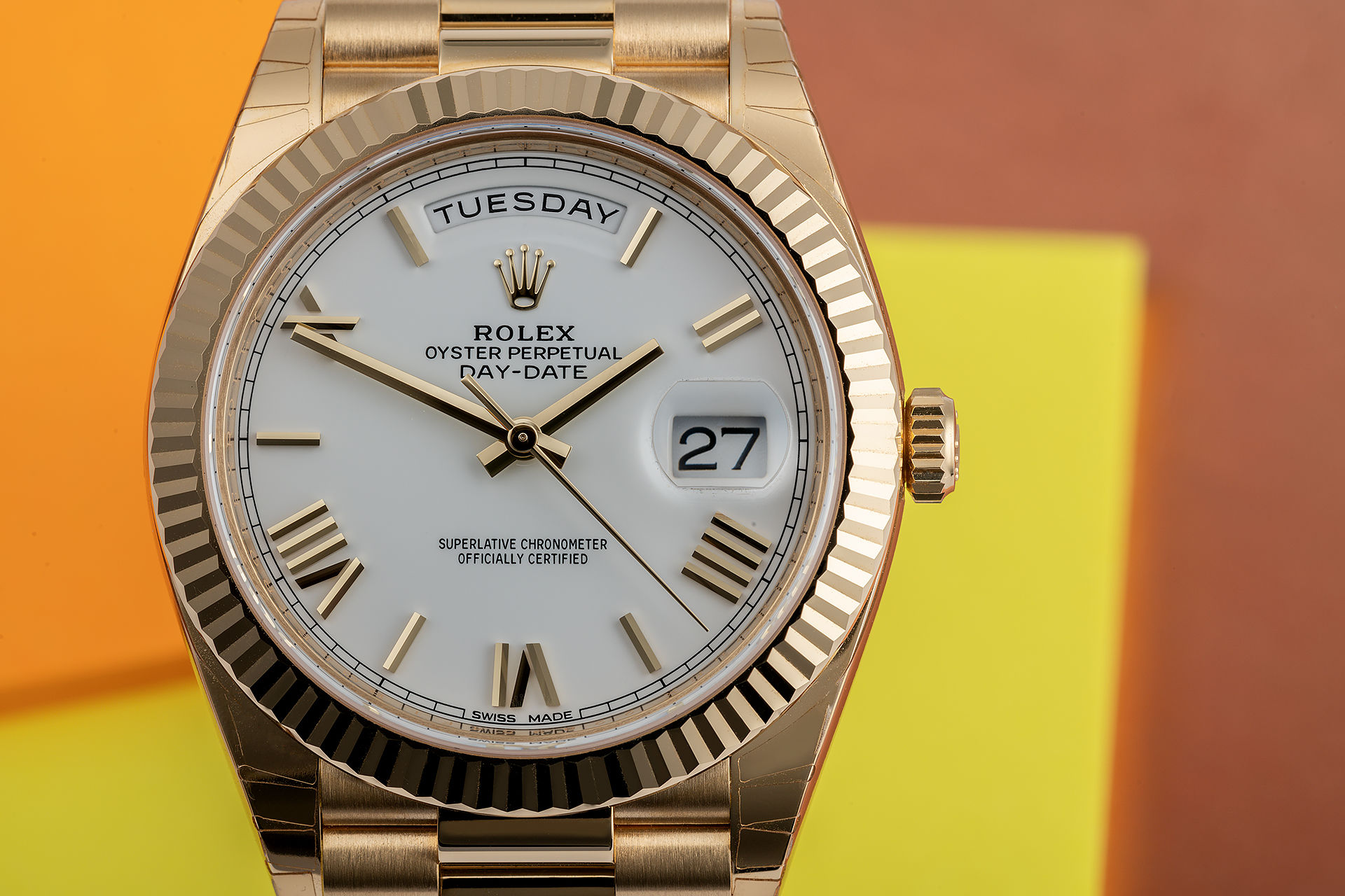 ref 228238 | 'Fully Stickered' Rolex Warranty to 2024 | Rolex Day-Date
