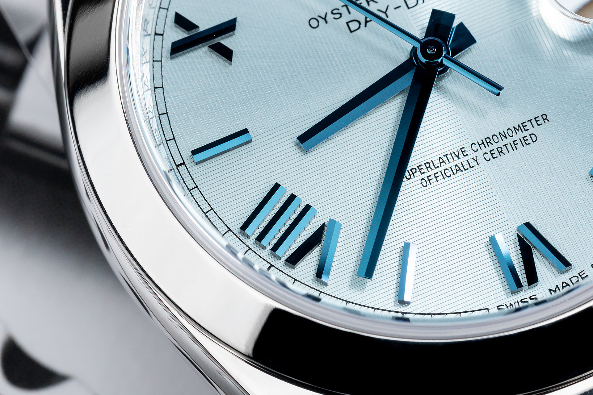 ref 228206 | Ice Blue '5 Year Warranty' | Rolex Day-Date