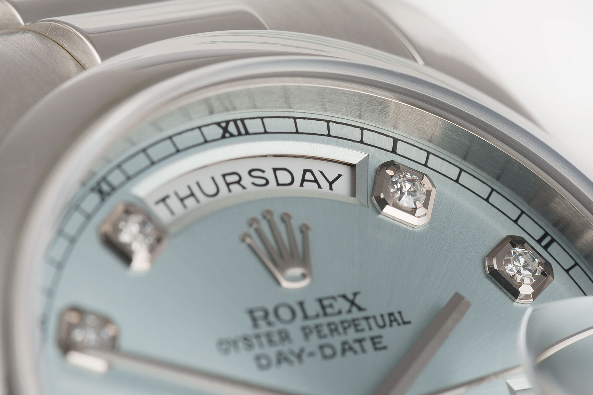 ref 118206 | Ice Blue Diamond Dial | Rolex Day-Date