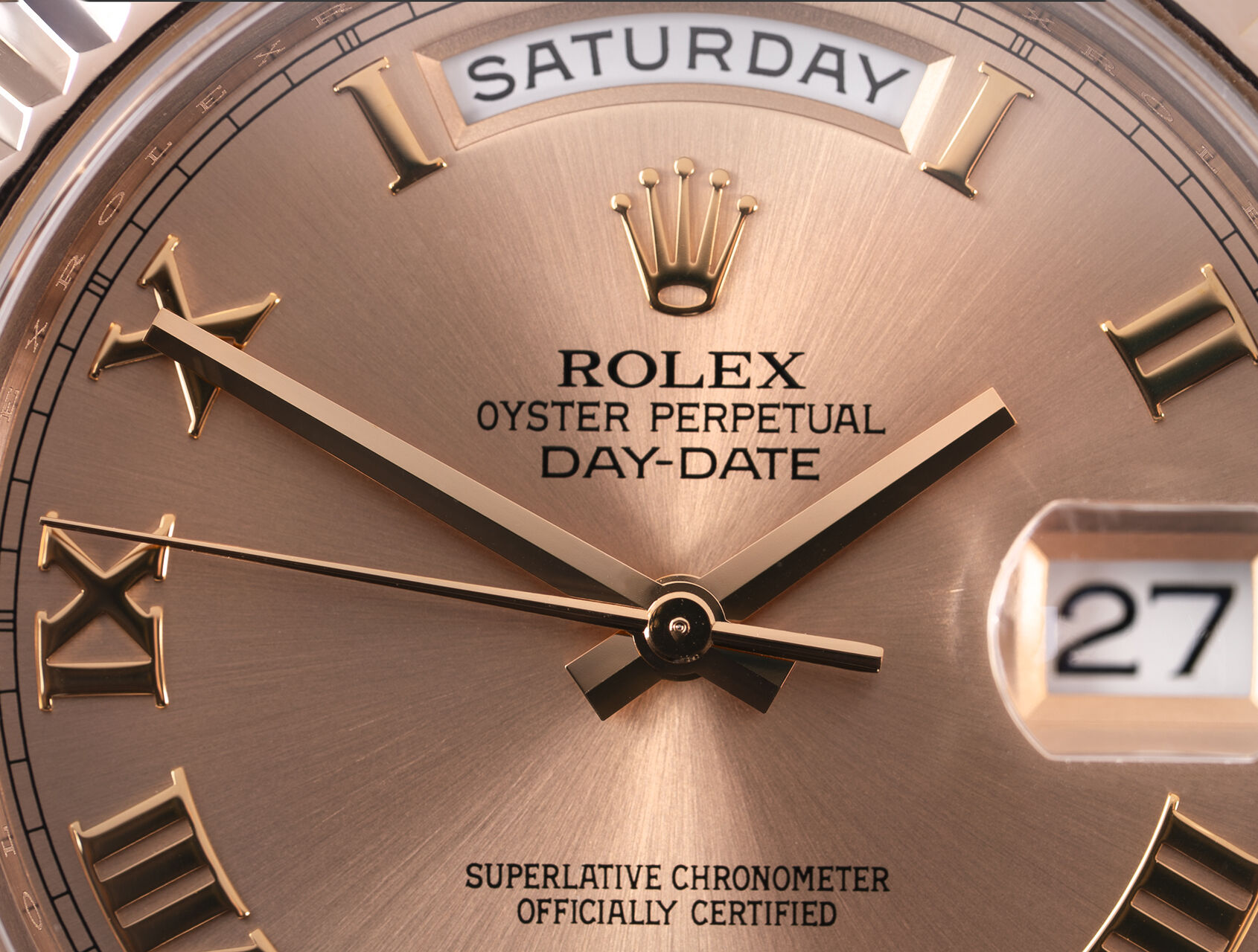 ref 218235 | 218235 - Everose Gold | Rolex Day-Date II