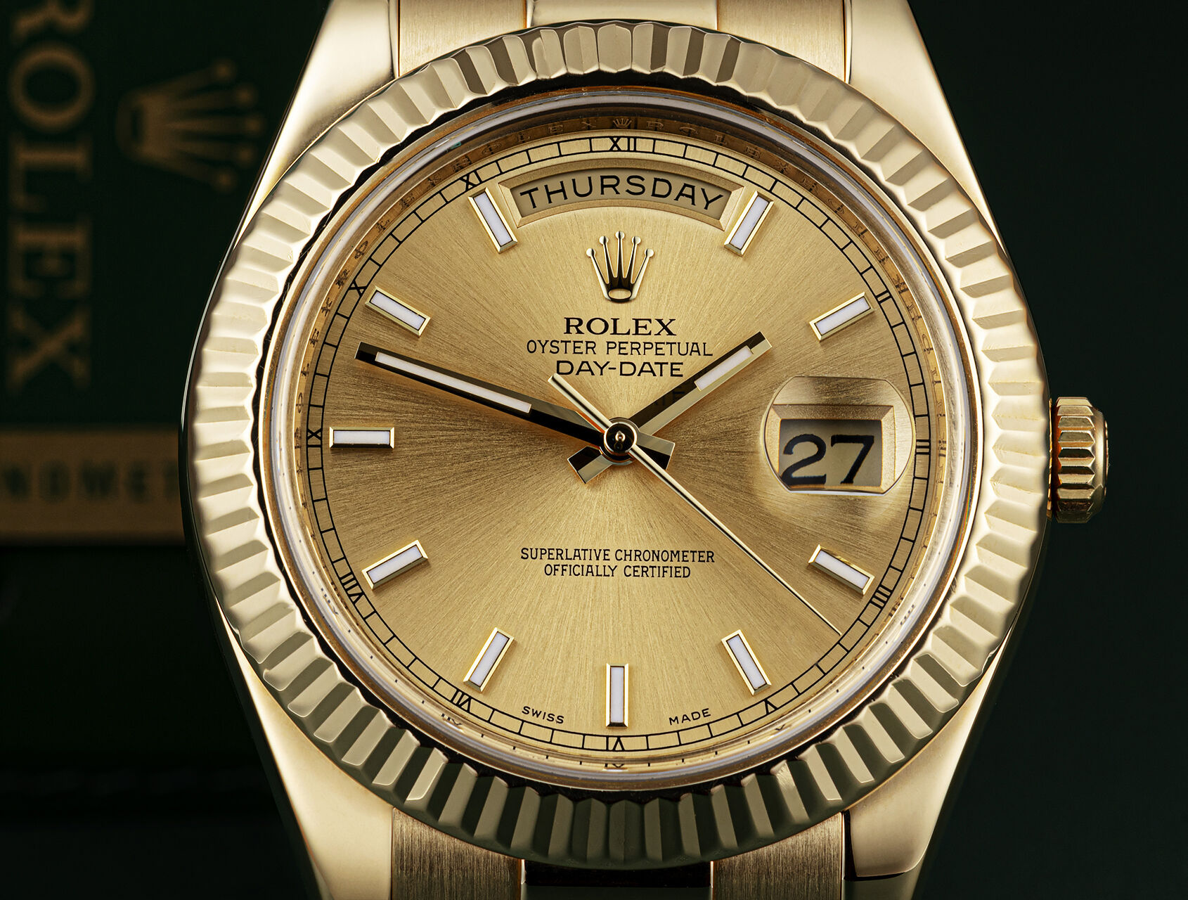 ref 218238 | 218238 - UK Retailed | Rolex Day-Date II