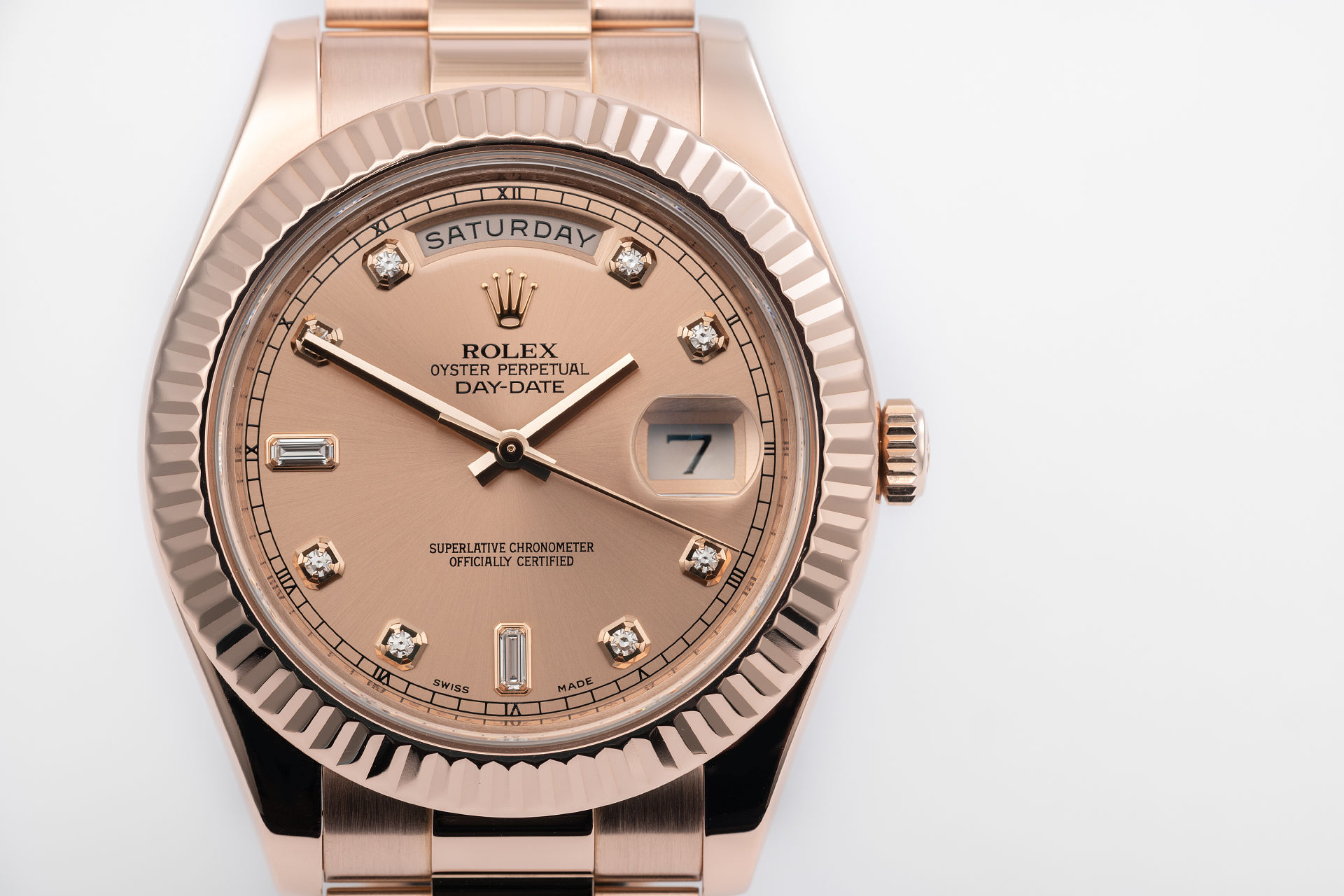 ref 218235 | 41mm Everose Diamond Dial | Rolex Day-Date II