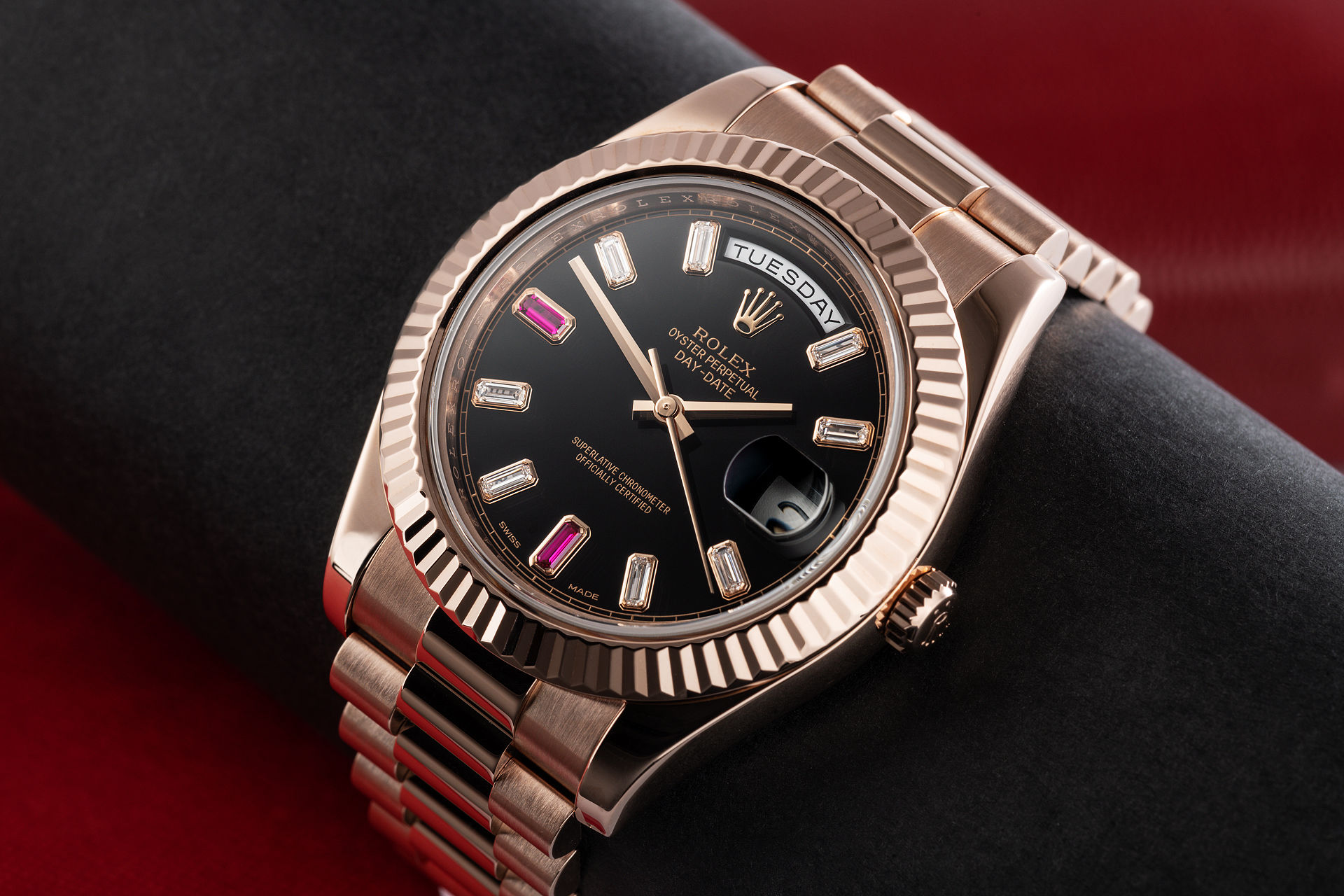 41mm Rose Gold "Full Set" | ref 218235 | Rolex Day-Date II