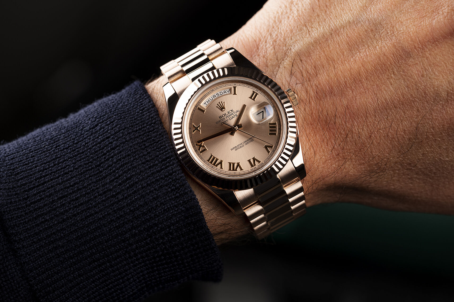 ref 218235 | Box & Certificate  | Rolex Day-Date II