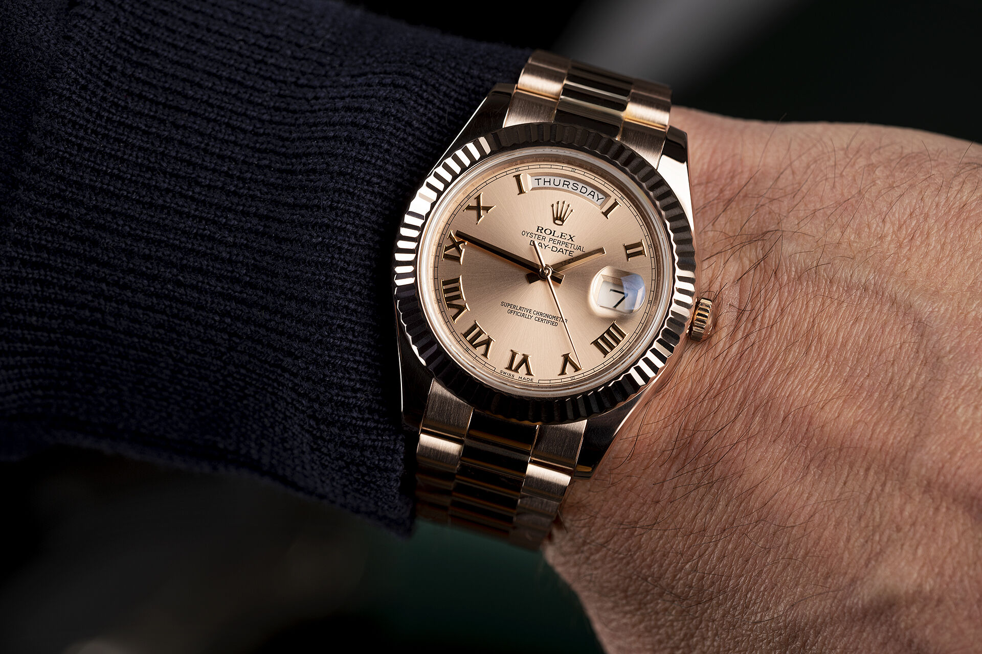 ref 218235 | Box & Certificate  | Rolex Day-Date II