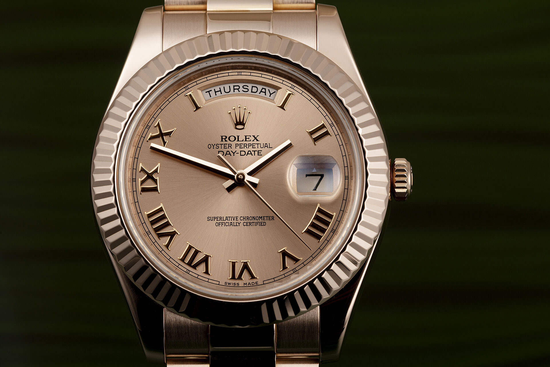 ref 218235 | Box & Certificate  | Rolex Day-Date II