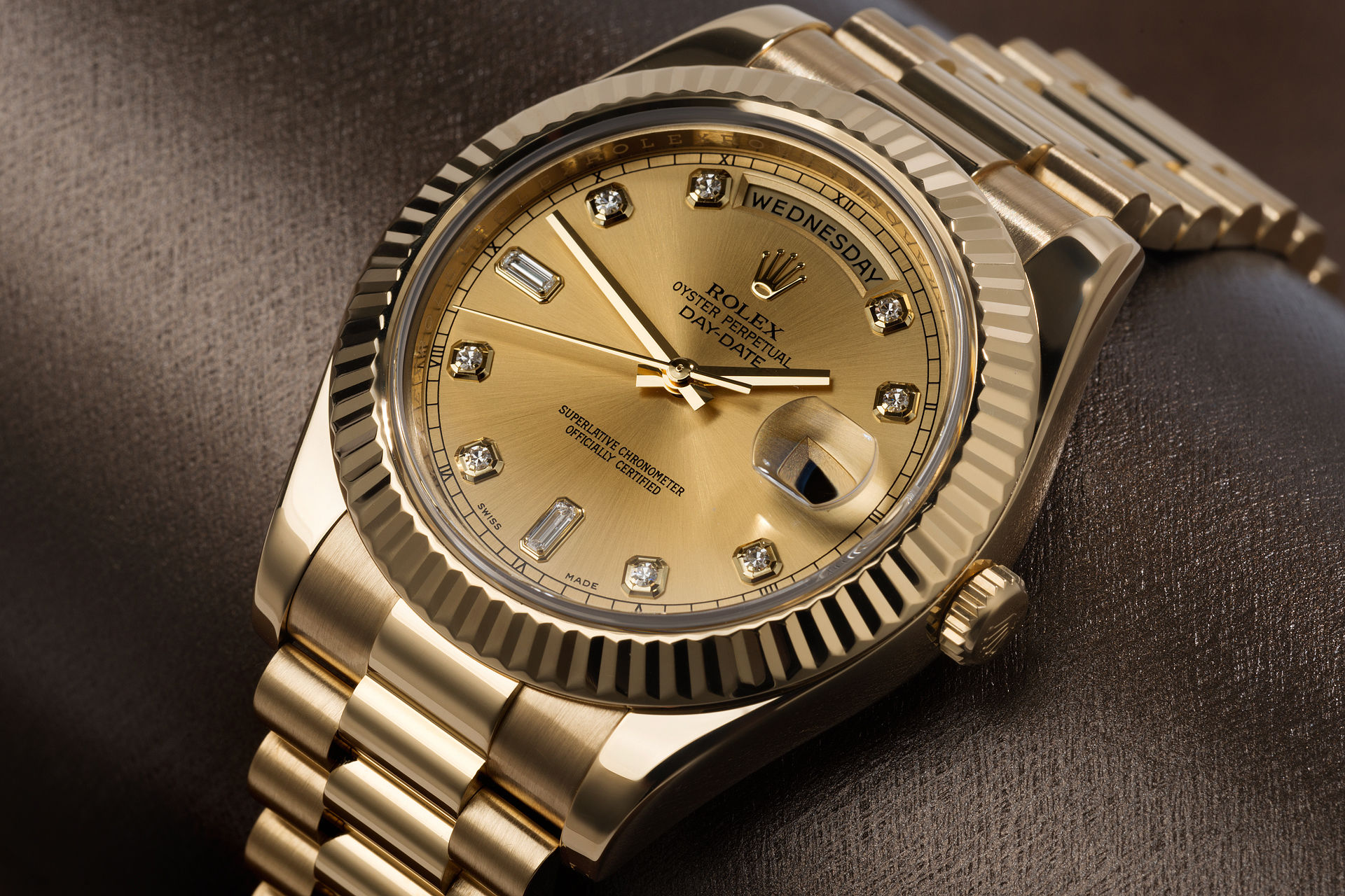 ref 218238 | Rare Diamond Dial | Rolex Day-Date II