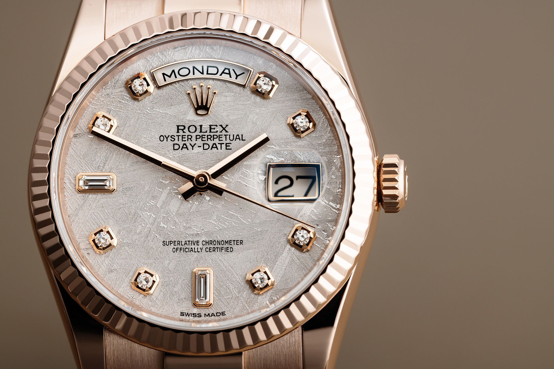 'Rare Meteorite Diamond Dial' | ref 118235 | Rolex Day-Date