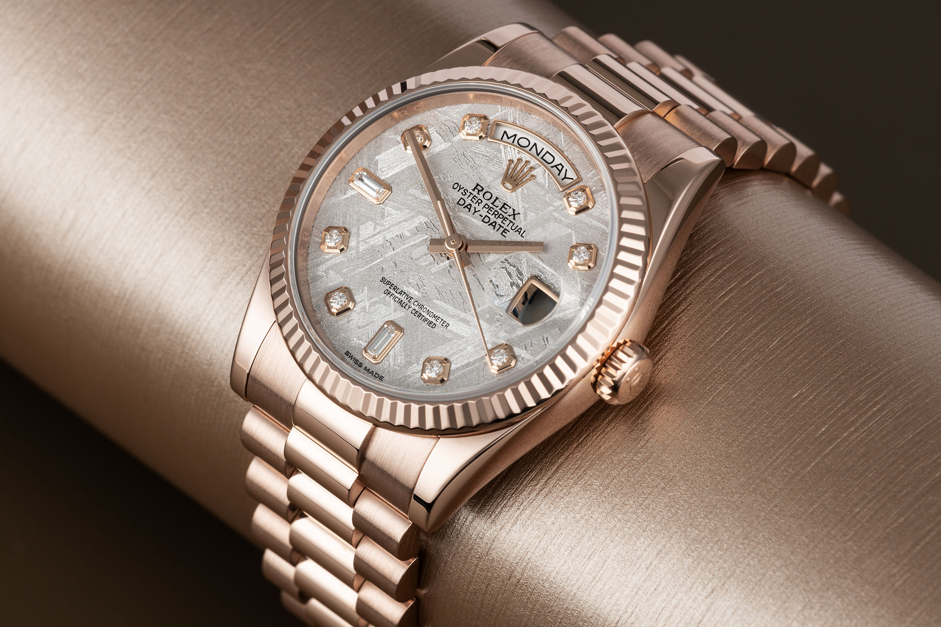 'Rare Meteorite Diamond Dial' | ref 118235 | Rolex Day-Date