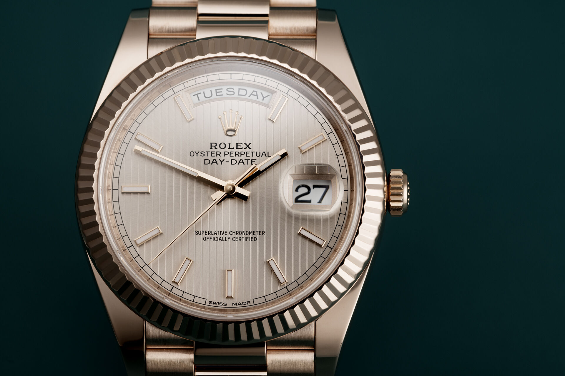 ref 228235 | 'Everose Gold President' | Rolex Day-Date