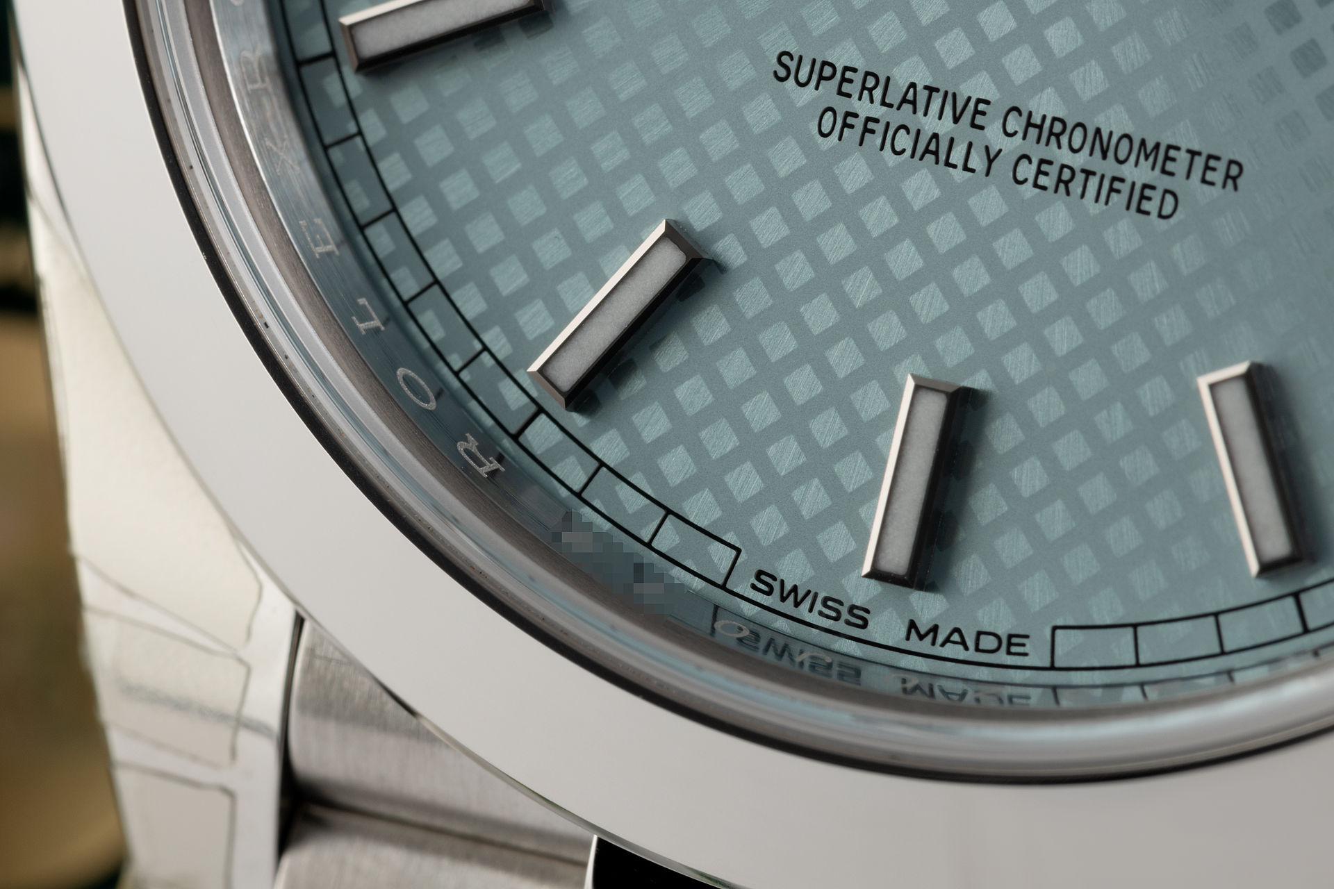 ref 228206 | Platinum 'Ice Blue Dial' | Rolex Day-Date