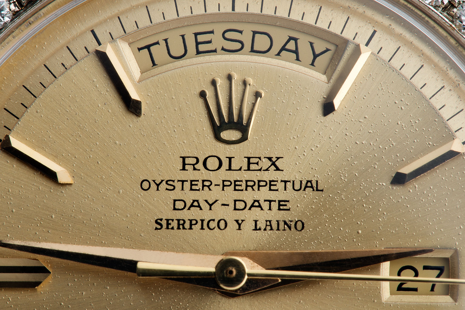 Rare Diamond "Serpico" | ref 1804 | Rolex Day-Date