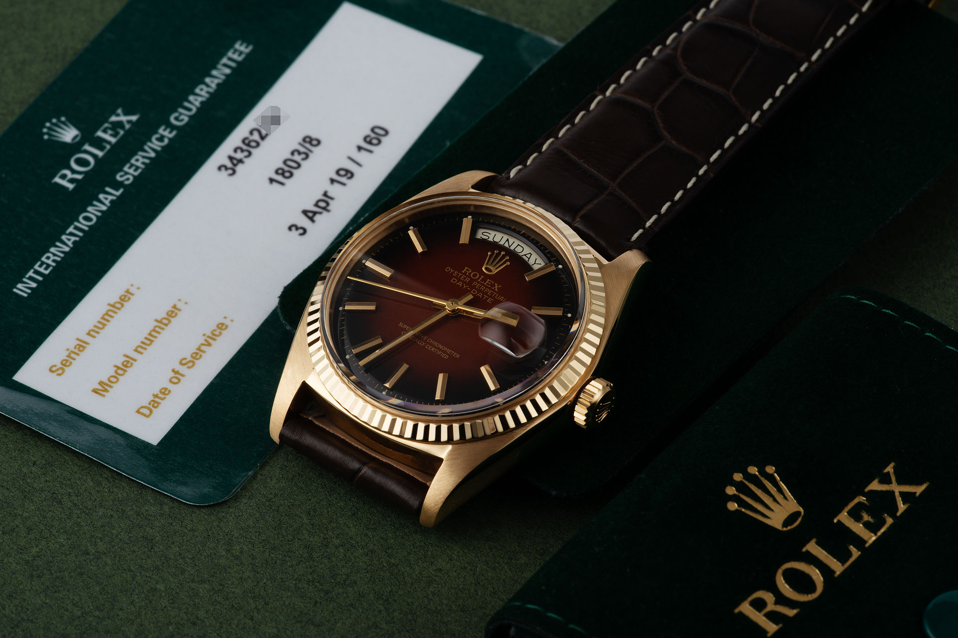 ref 1803 | Under Rolex Service Warranty | Rolex Day-Date