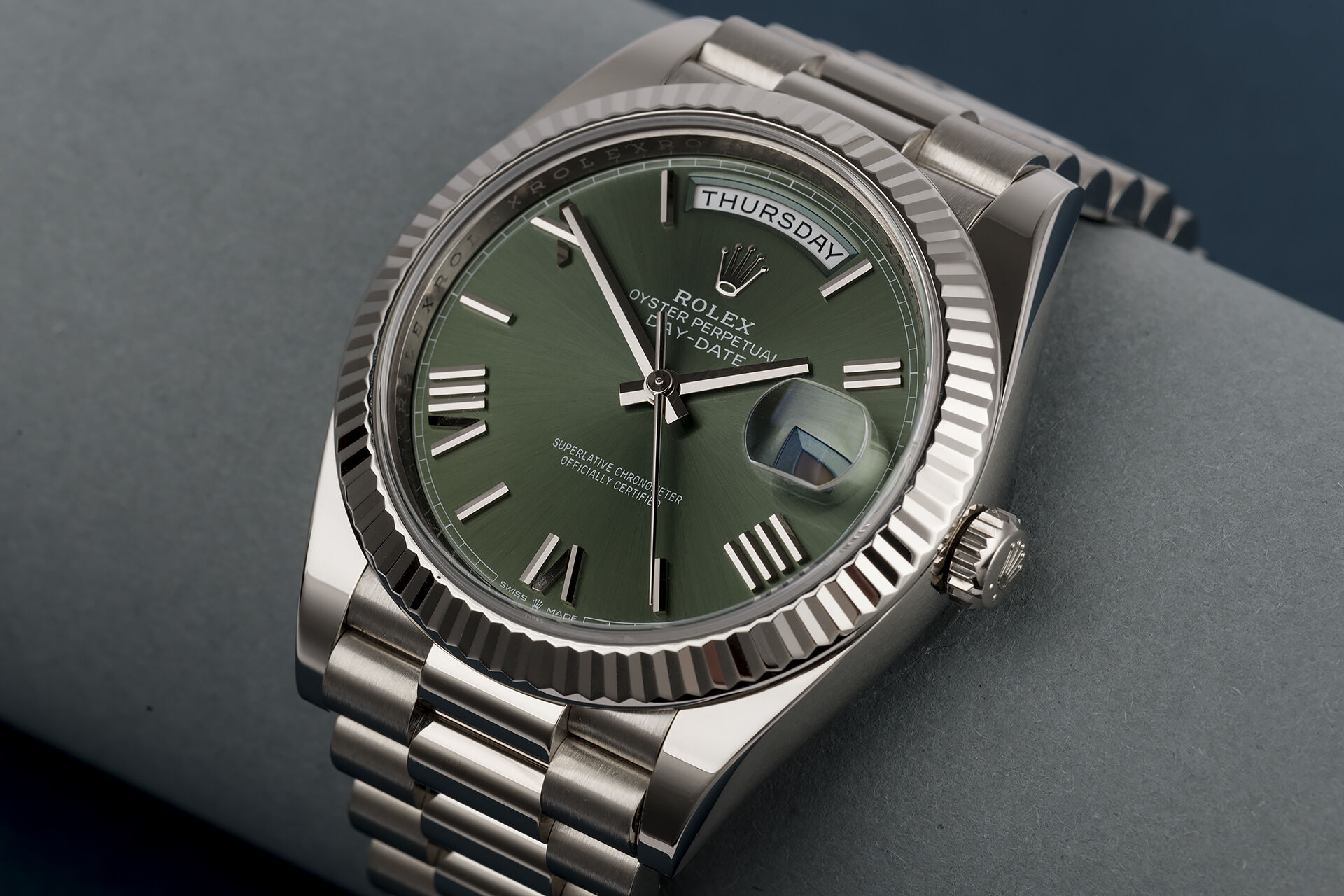 ref 228239 | White Gold - Box and Certificate  | Rolex Day-Date