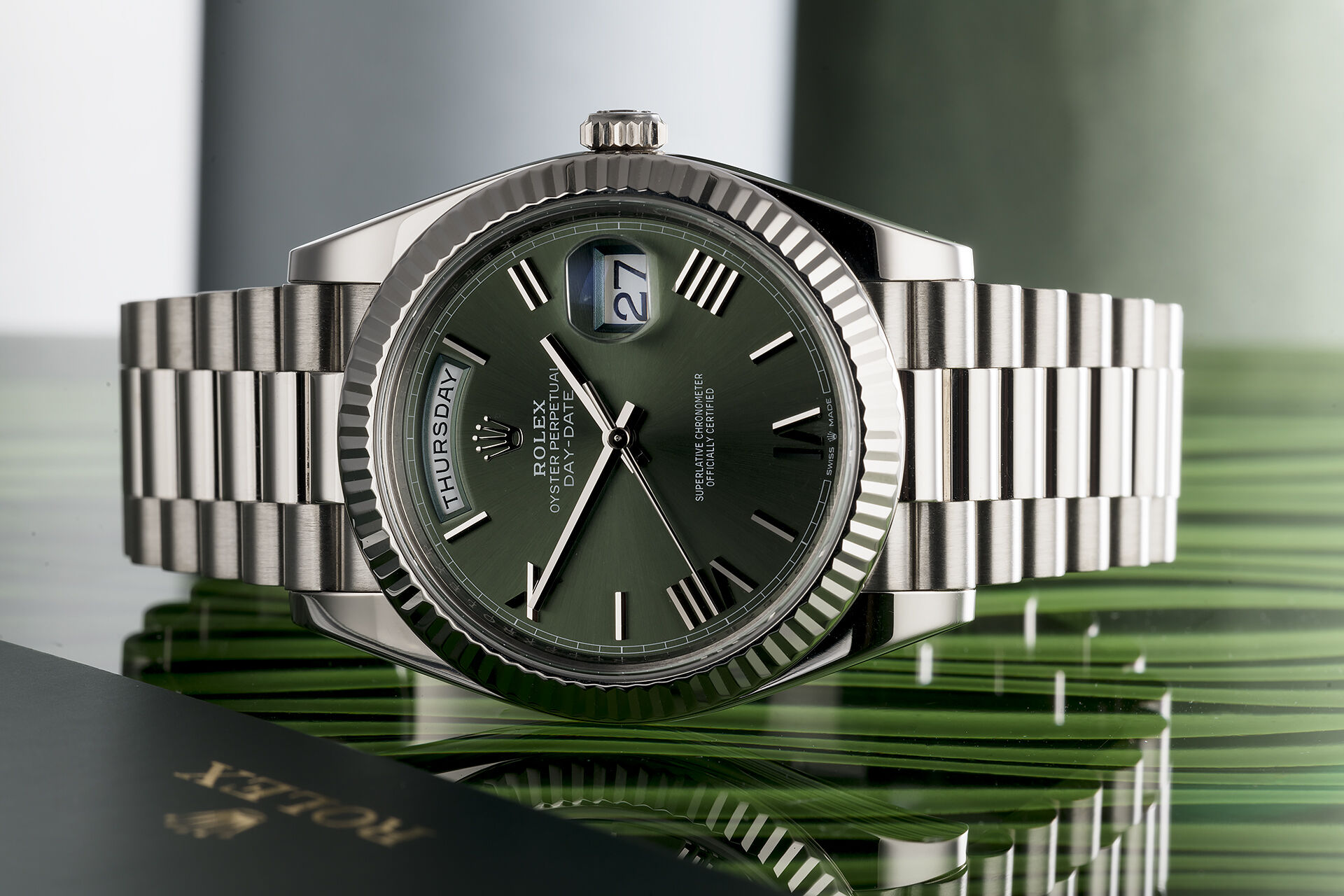 ref 228239 | White Gold - Box and Certificate  | Rolex Day-Date