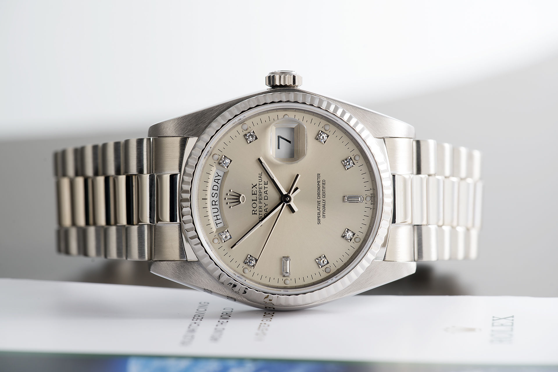 ref 18039 | 'Rolex Service Warranty' | Rolex Day-Date