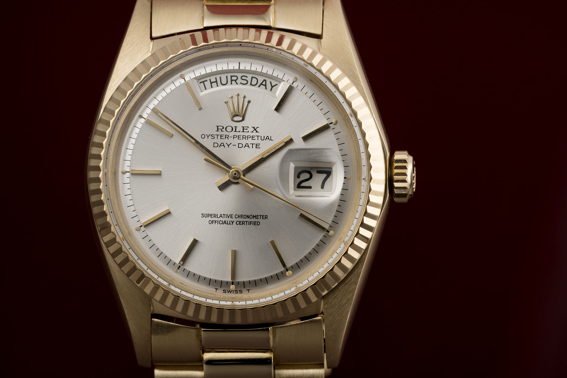 ref 1803 | Yellow Gold President | Rolex Day-Date