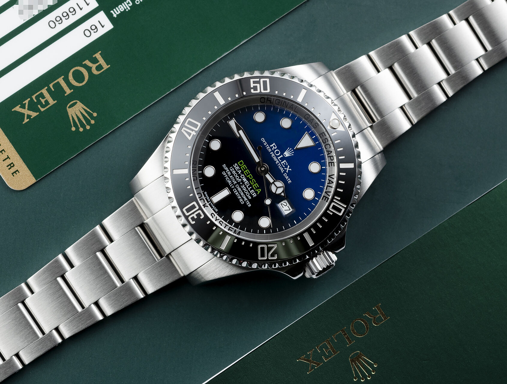 ref 116660 | 116660 - James Cameron  | Rolex Deepsea D-Blue