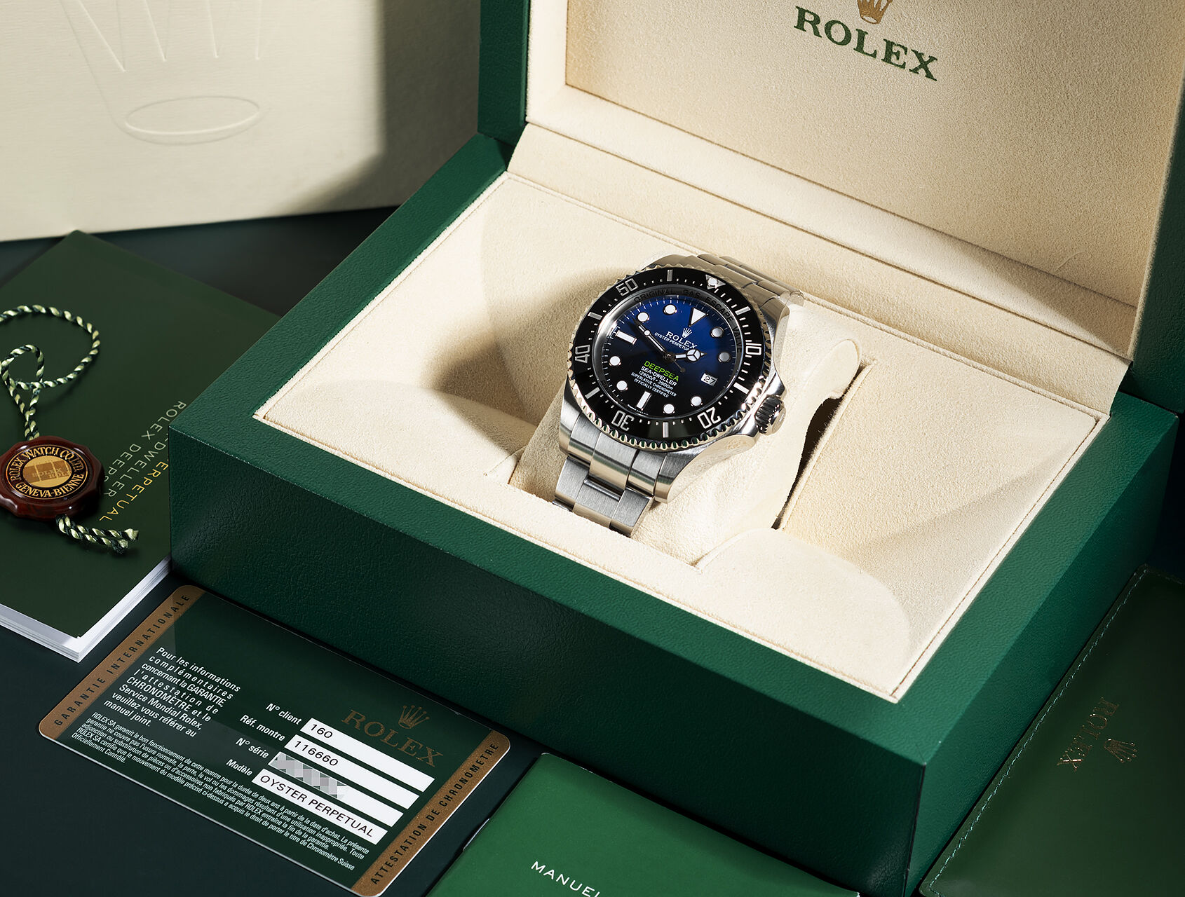 ref 116660 | 116660 - James Cameron  | Rolex Deepsea D-Blue