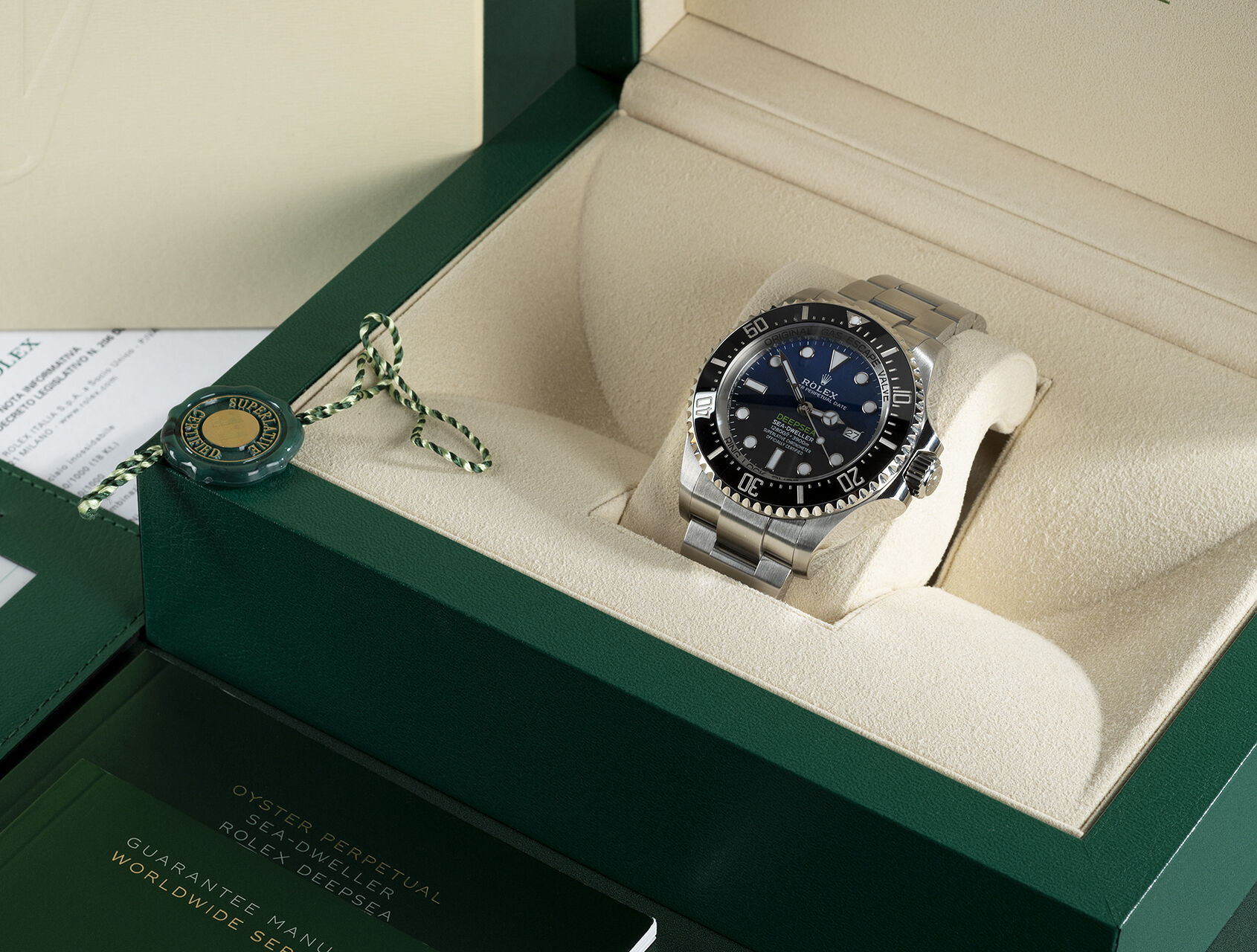 ref 126660 | 126660 - Rolex Warranty to 2024 | Rolex Deepsea D-Blue