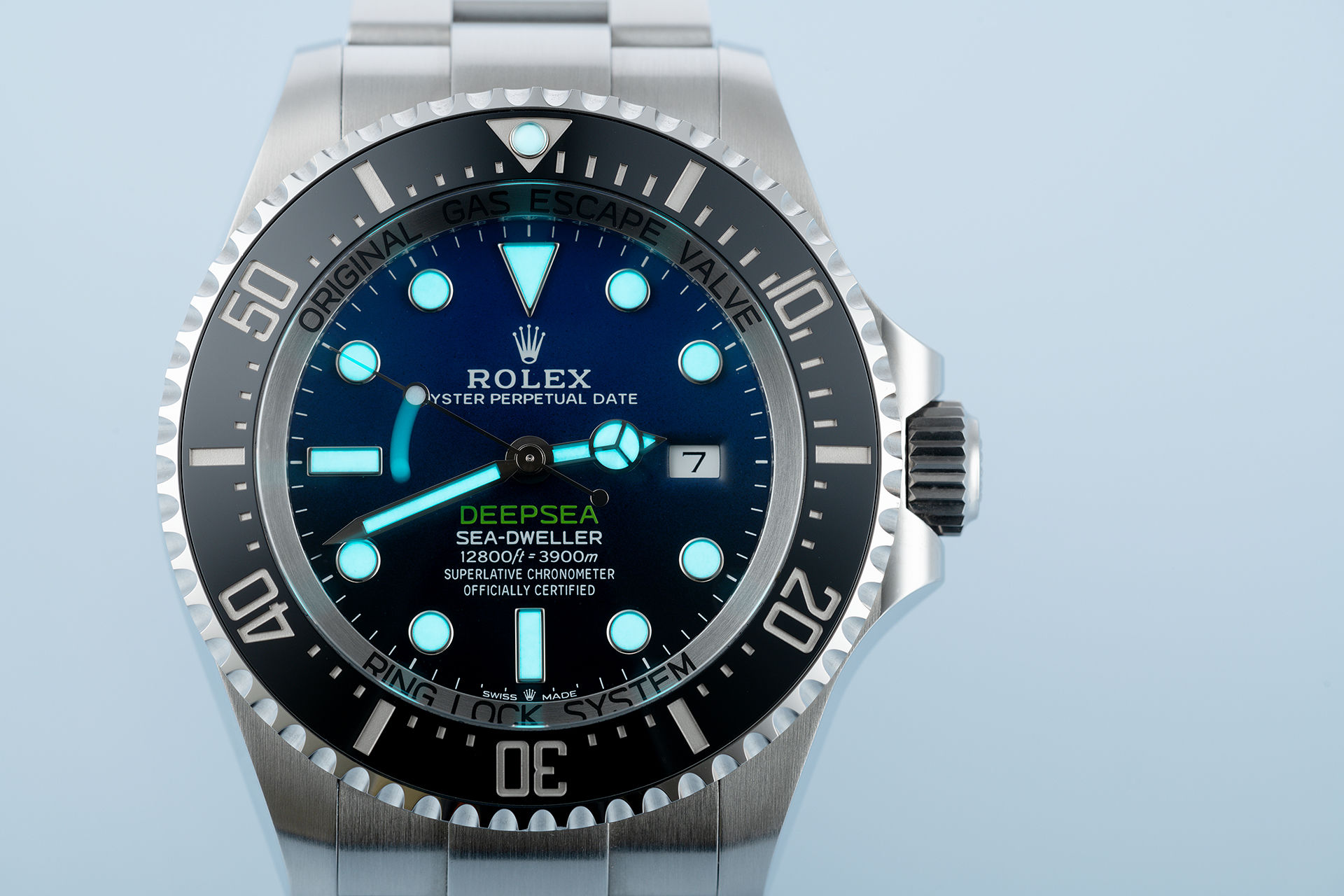 ref 126660 | 5 Year Warranty '3235' | Rolex Deepsea D-Blue