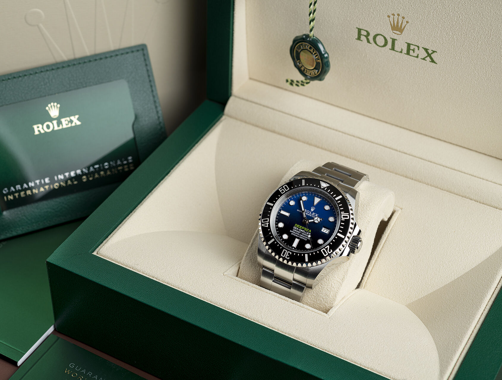 ref 126660 | 126660 - 5 Year Warranty | Rolex Deepsea D-Blue