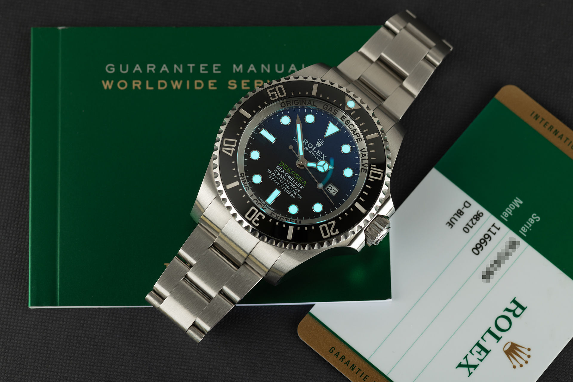 ref 116660 | Discontinued 'James Cameron'  | Rolex Deepsea D-Blue