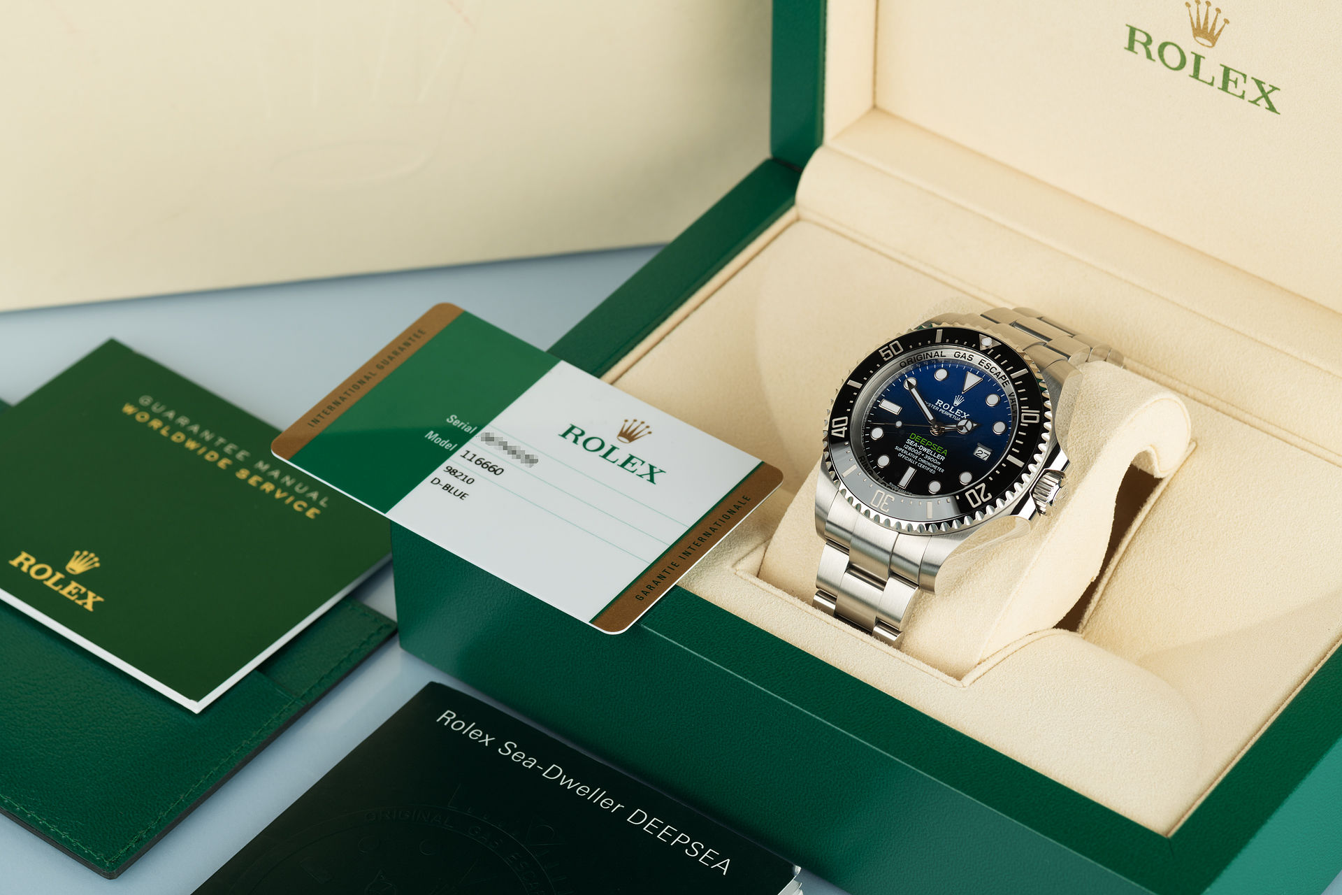 ref 116660 | Discontinued 'James Cameron'  | Rolex Deepsea D-Blue