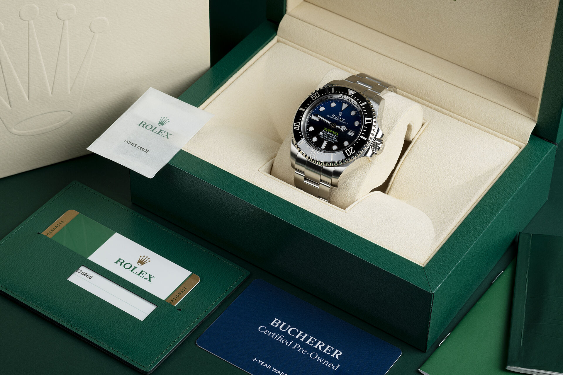 ref 116660 | First Series  | Rolex Deepsea D-Blue