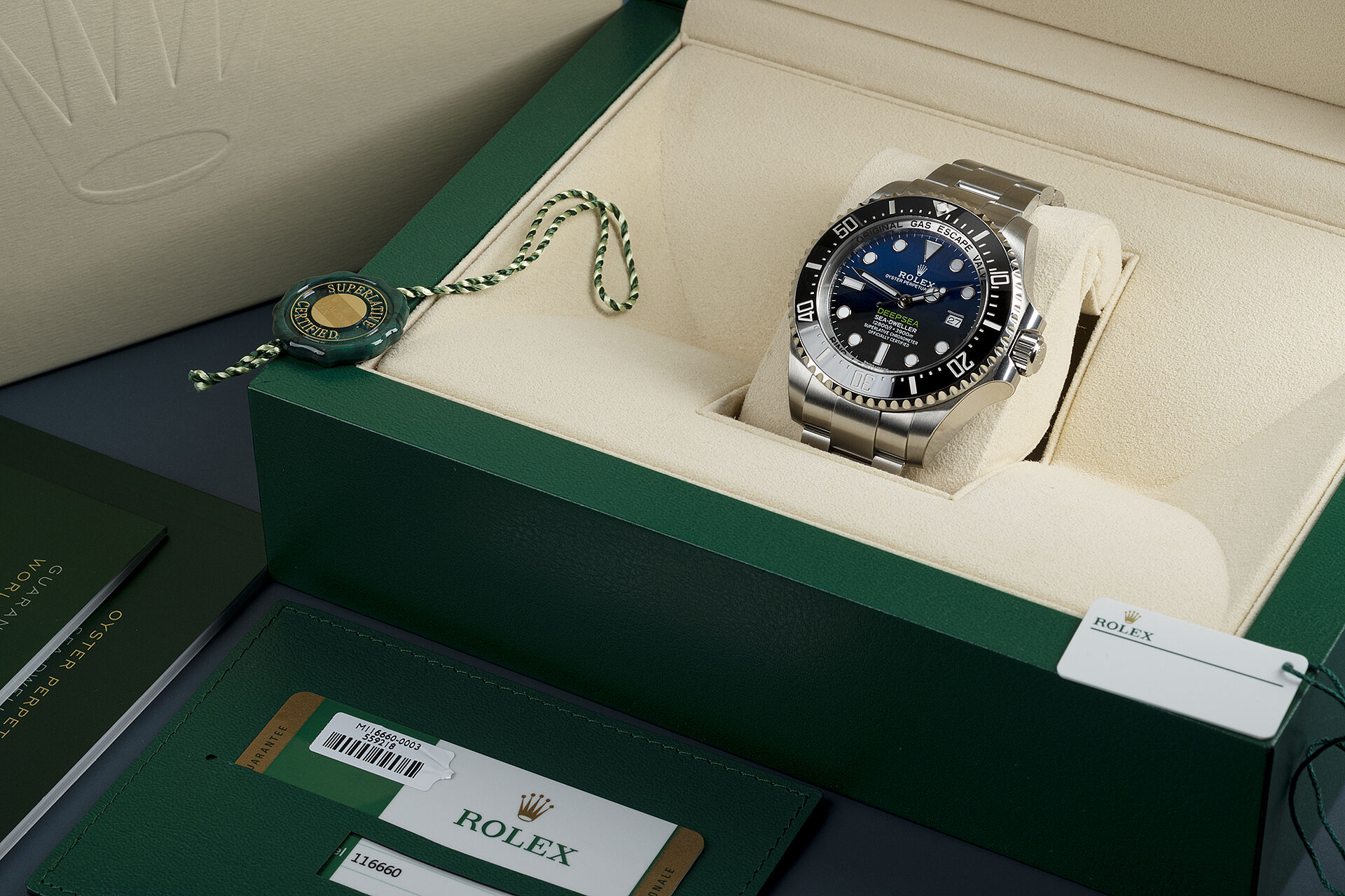 ref 116660 | James Cameron - 1st Gen | Rolex Deepsea D-Blue