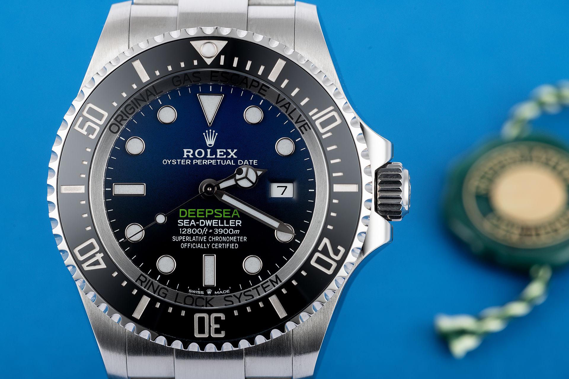 ref 126660 | 'New Model' Warranty to 2023 | Rolex Deepsea D-Blue