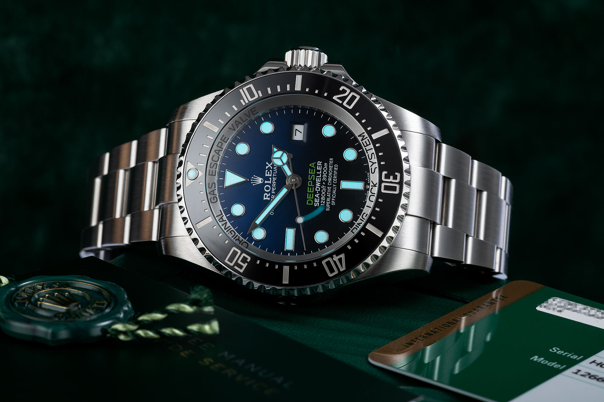 ref 126660 | 'New Model' Warranty to 2023 | Rolex Deepsea D-Blue
