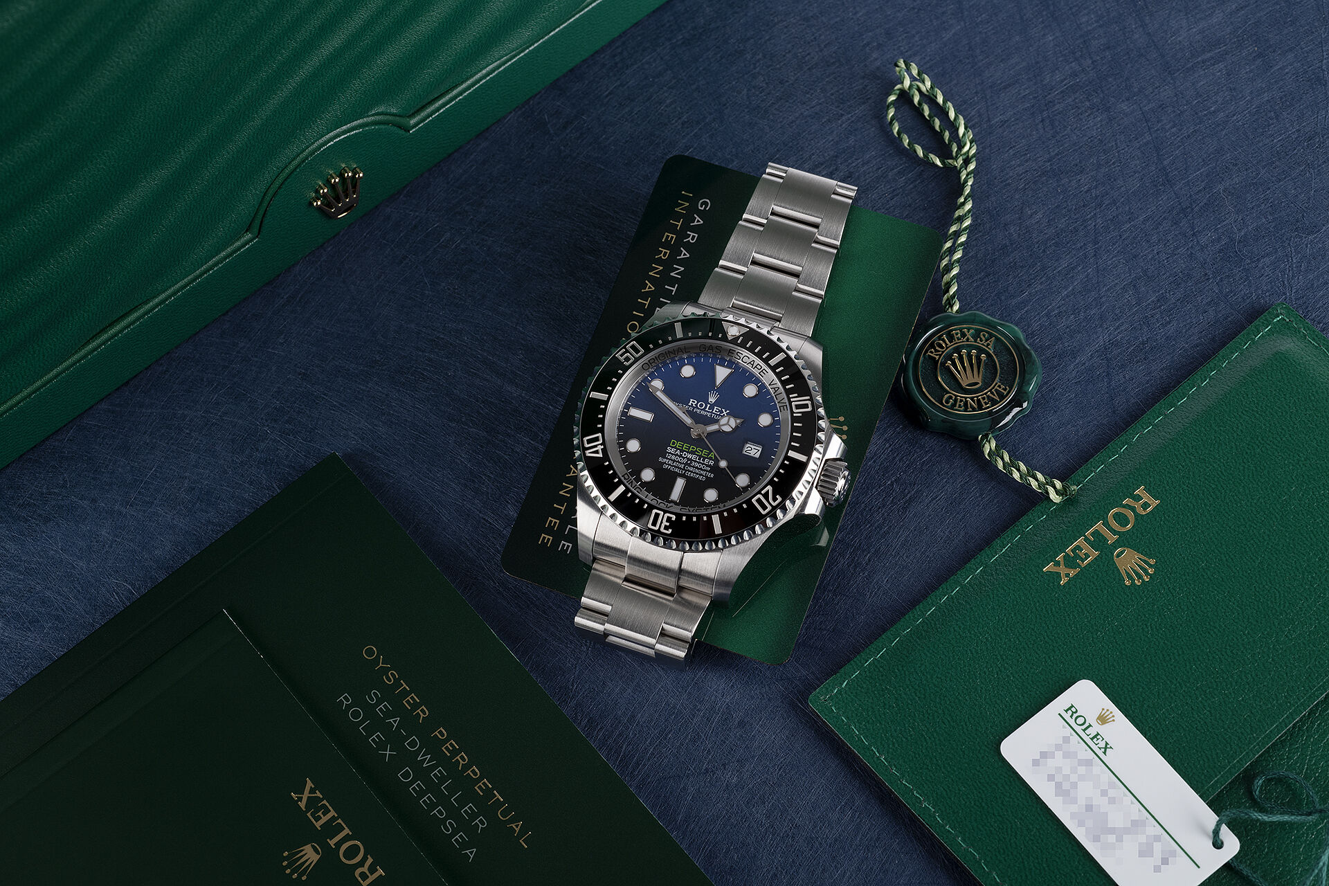 ref 126660 | Rolex Warranty to 2025 | Rolex Deepsea D-Blue