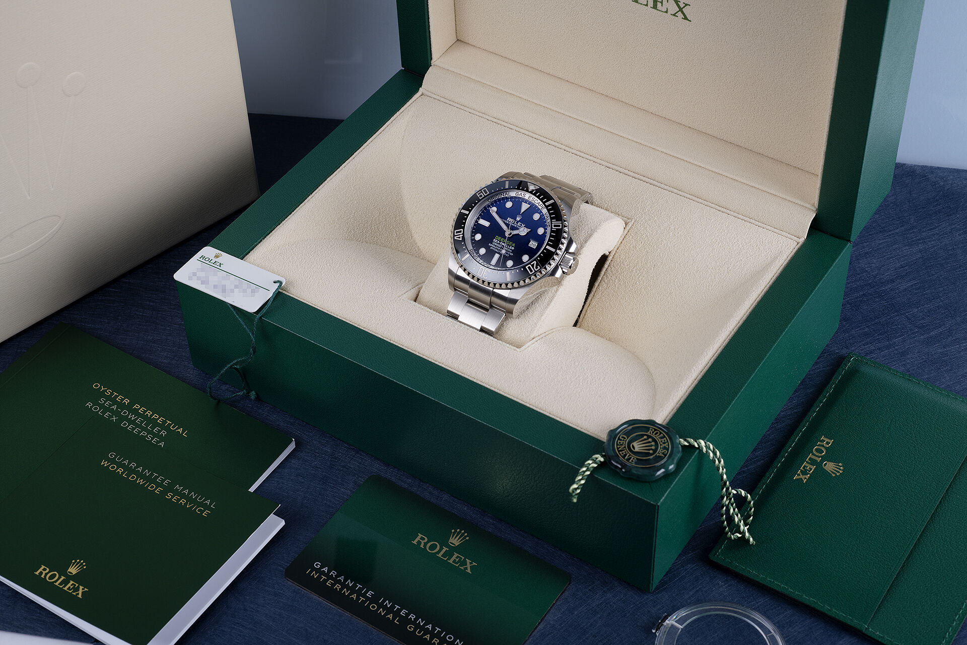ref 126660 | Rolex Warranty to 2025 | Rolex Deepsea D-Blue