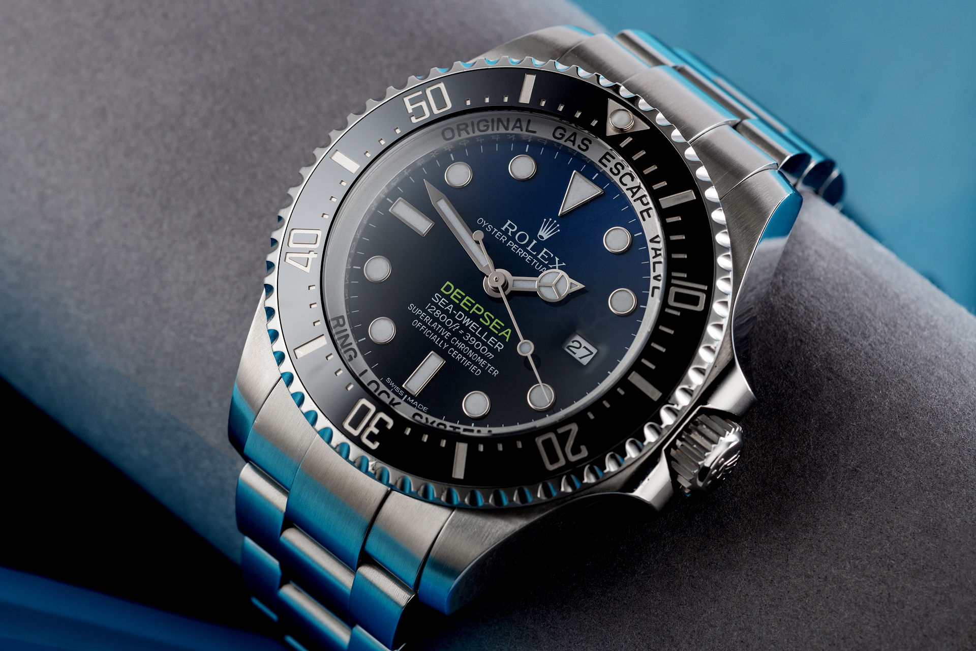 ref 116660 | Under Rolex Warranty 'James Cameron' | Rolex Deepsea D-Blue