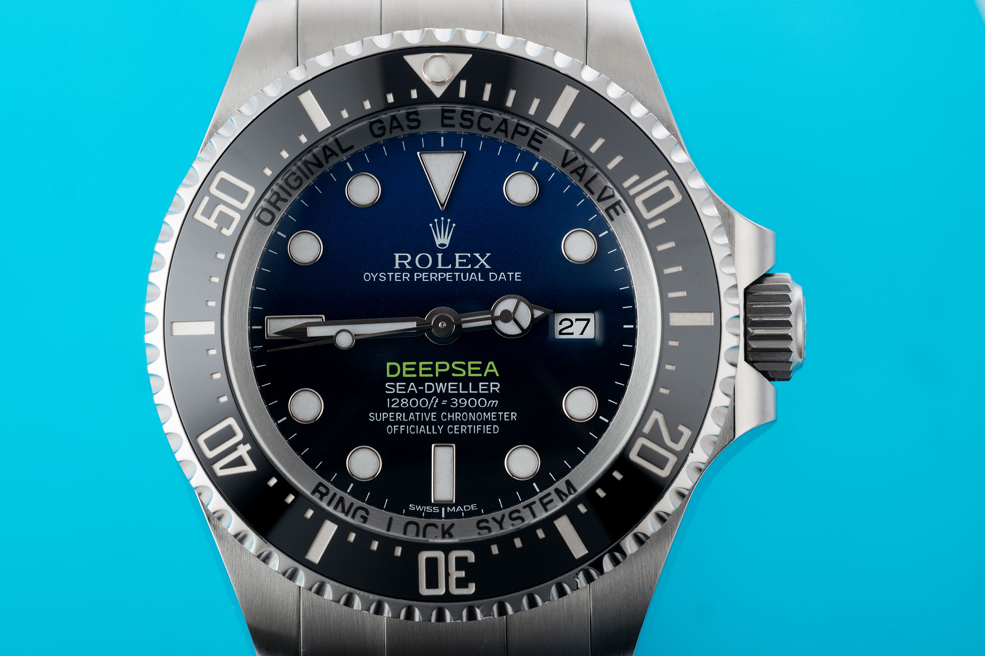 ref 116660 | Under Rolex Warranty 'James Cameron' | Rolex Deepsea D-Blue