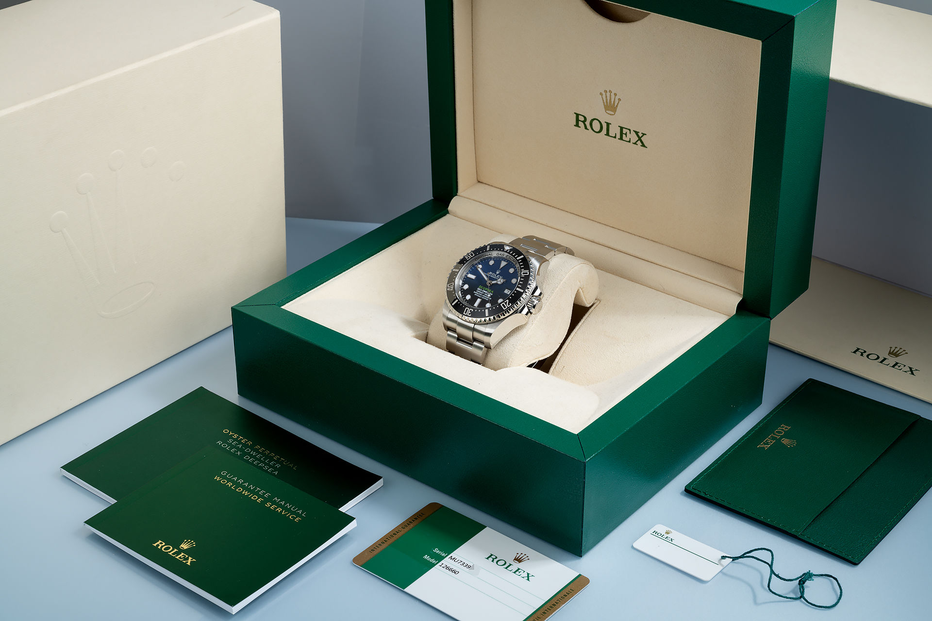 ref 126660 | Under Warranty 'New Calibre' | Rolex Deepsea D-Blue